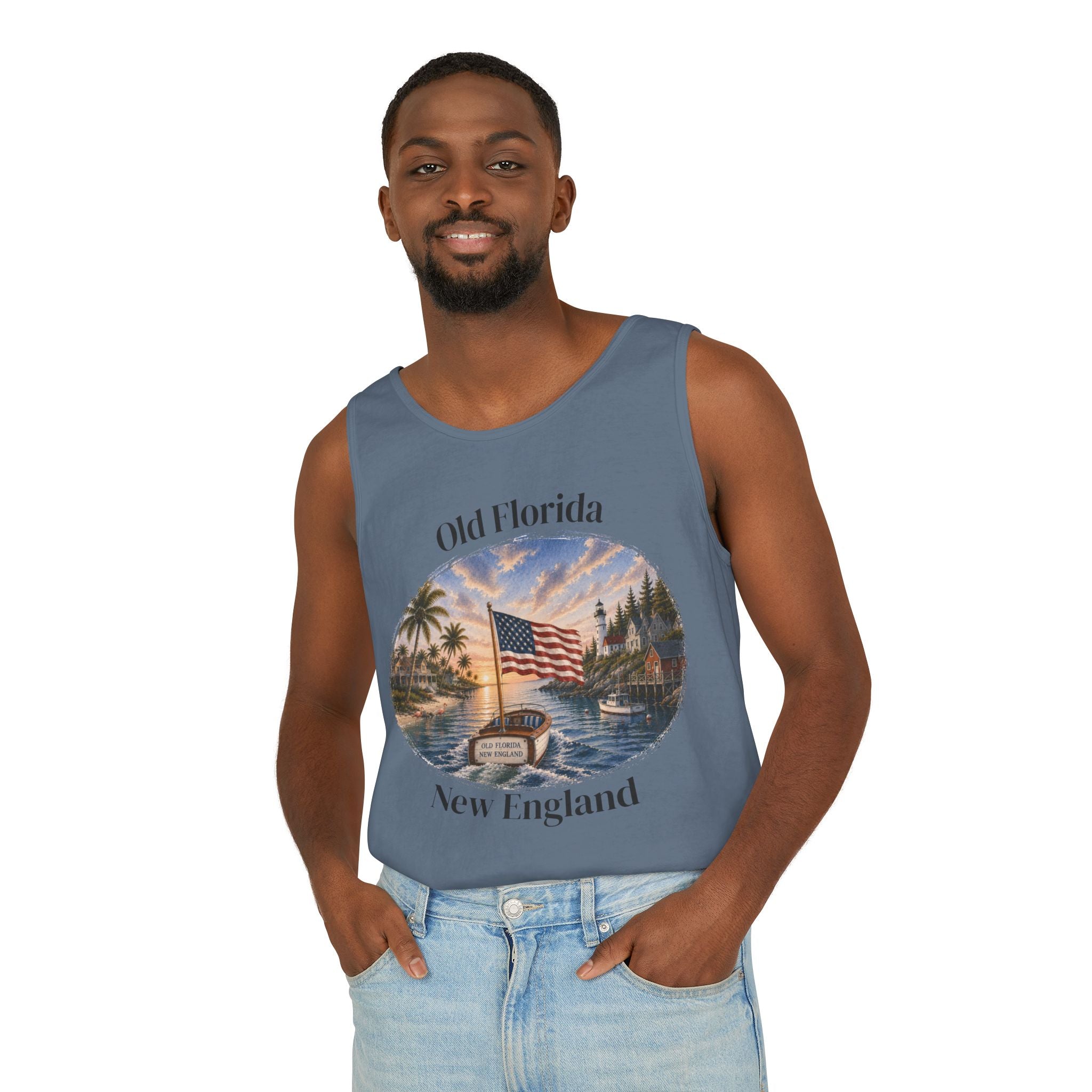 One Nation Tank Top (Front Facing)