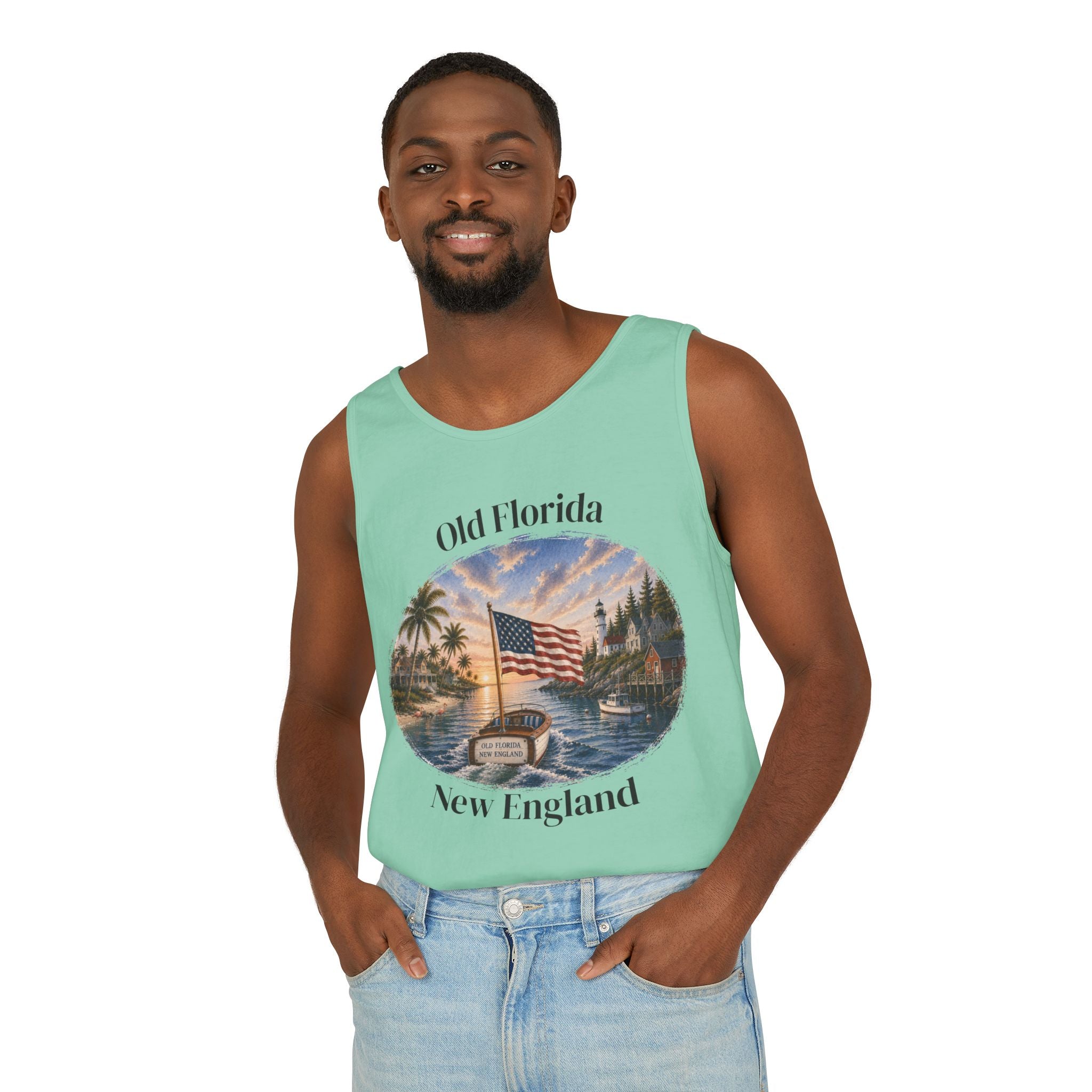 One Nation Tank Top (Front Facing)