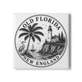 Ceramic Coaster Old Florida New England