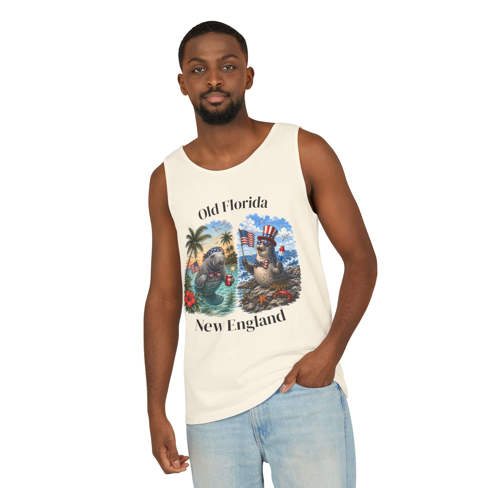 Different Tides Same pride Tank Top (Front Facing)