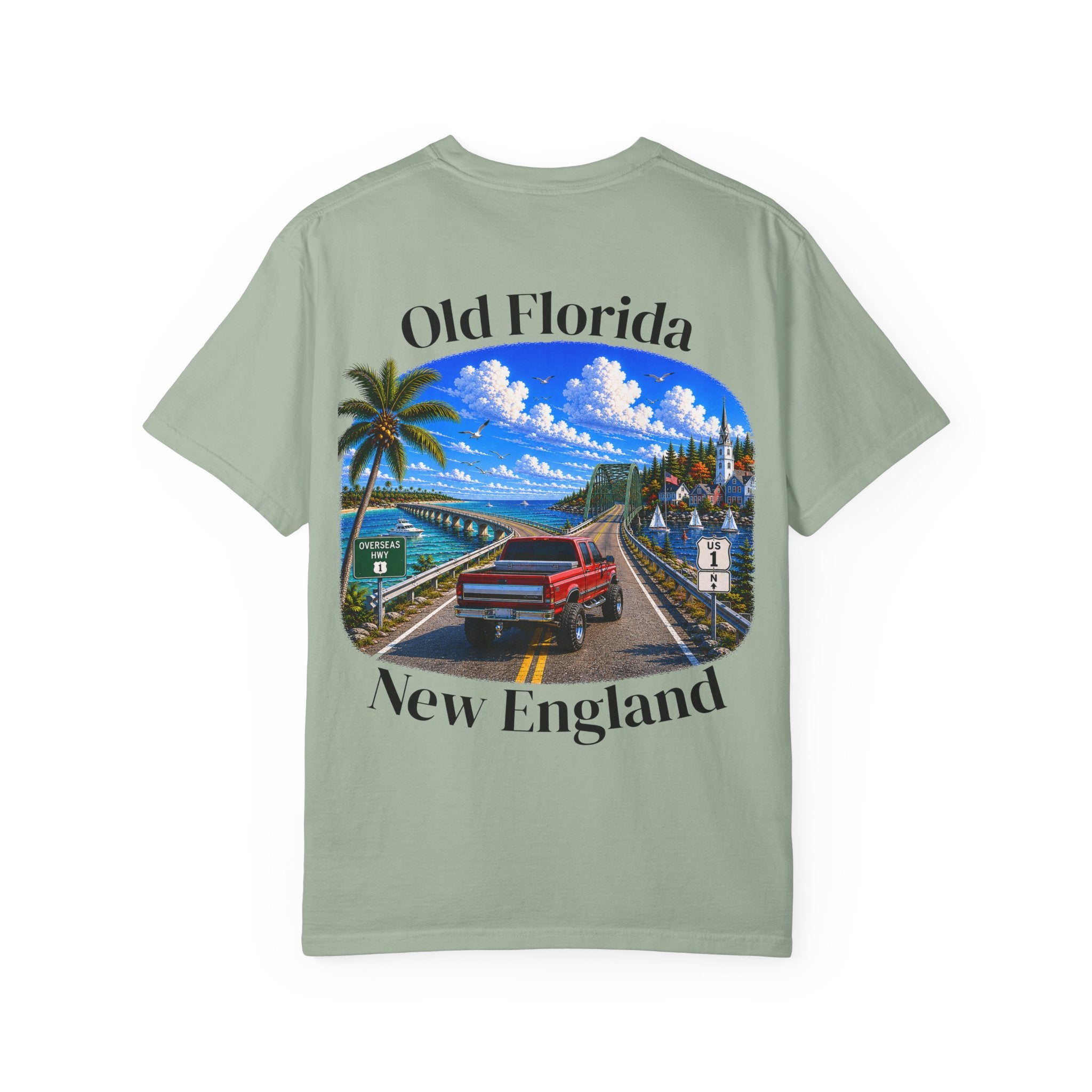 US-1 Old Florida New England T-Shirt