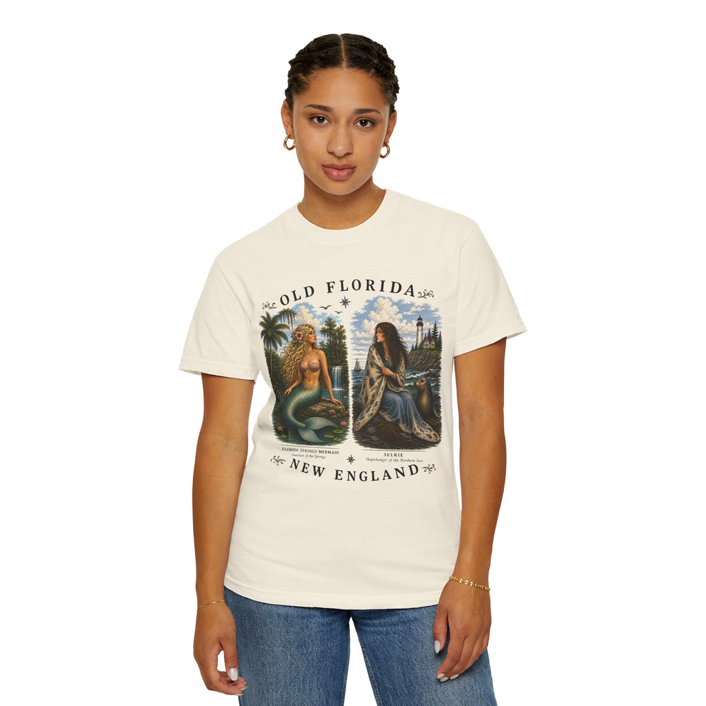Mermaid & Selkie T-Shirt (Front Facing) In Color