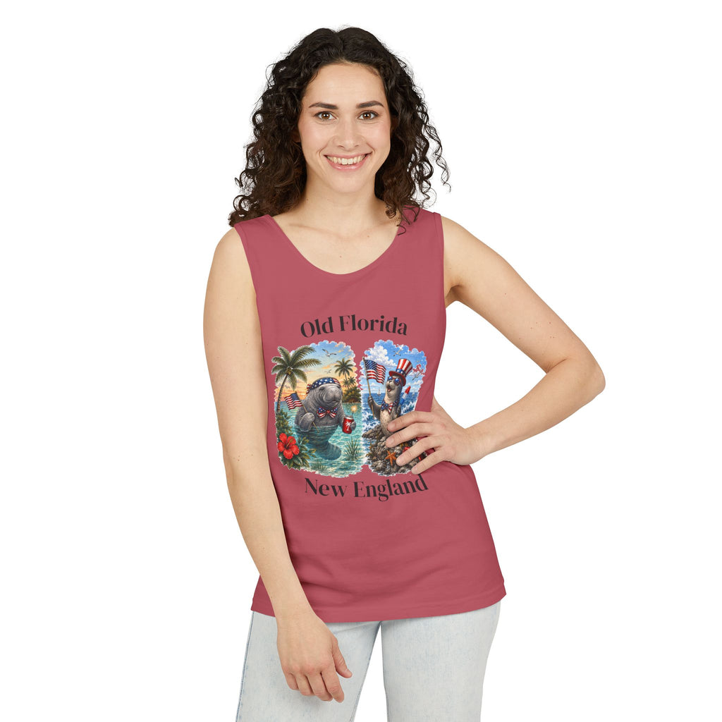 Different Tides Same pride Tank Top (Front Facing)