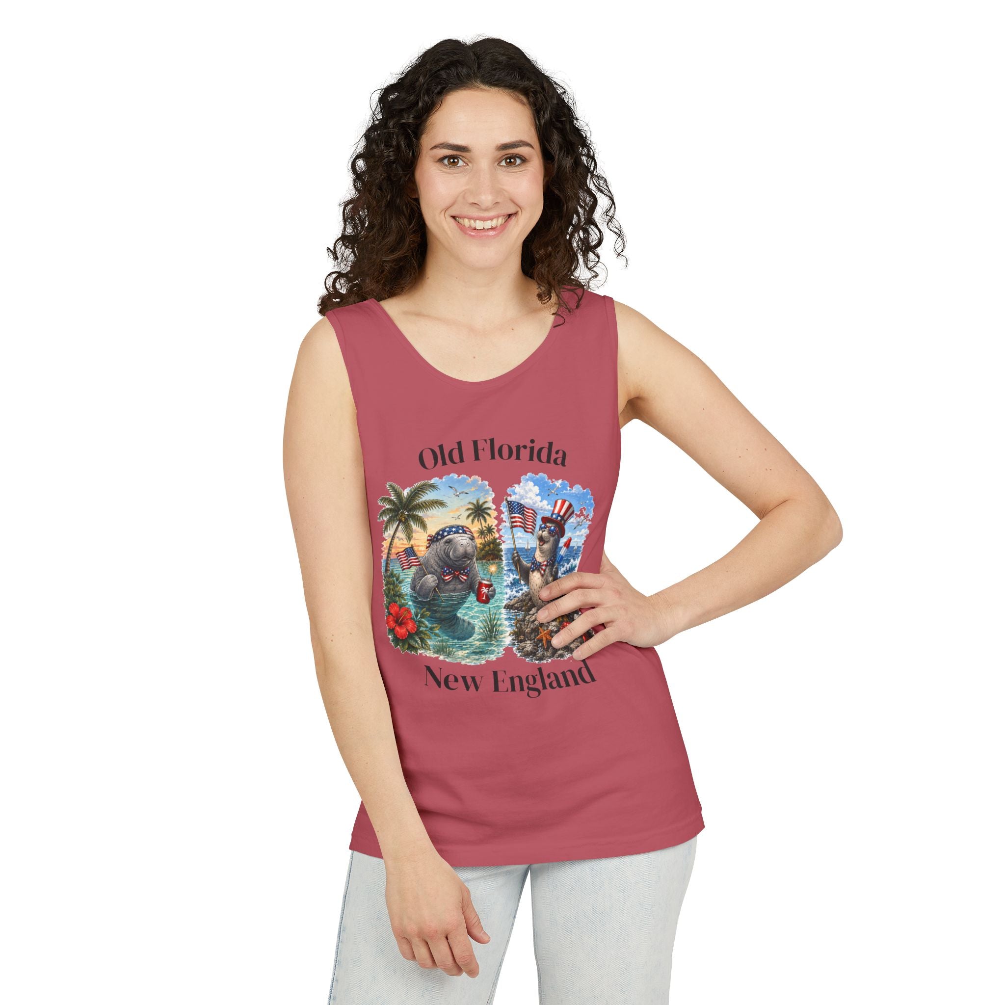 Different Tides Same pride Tank Top (Front Facing)