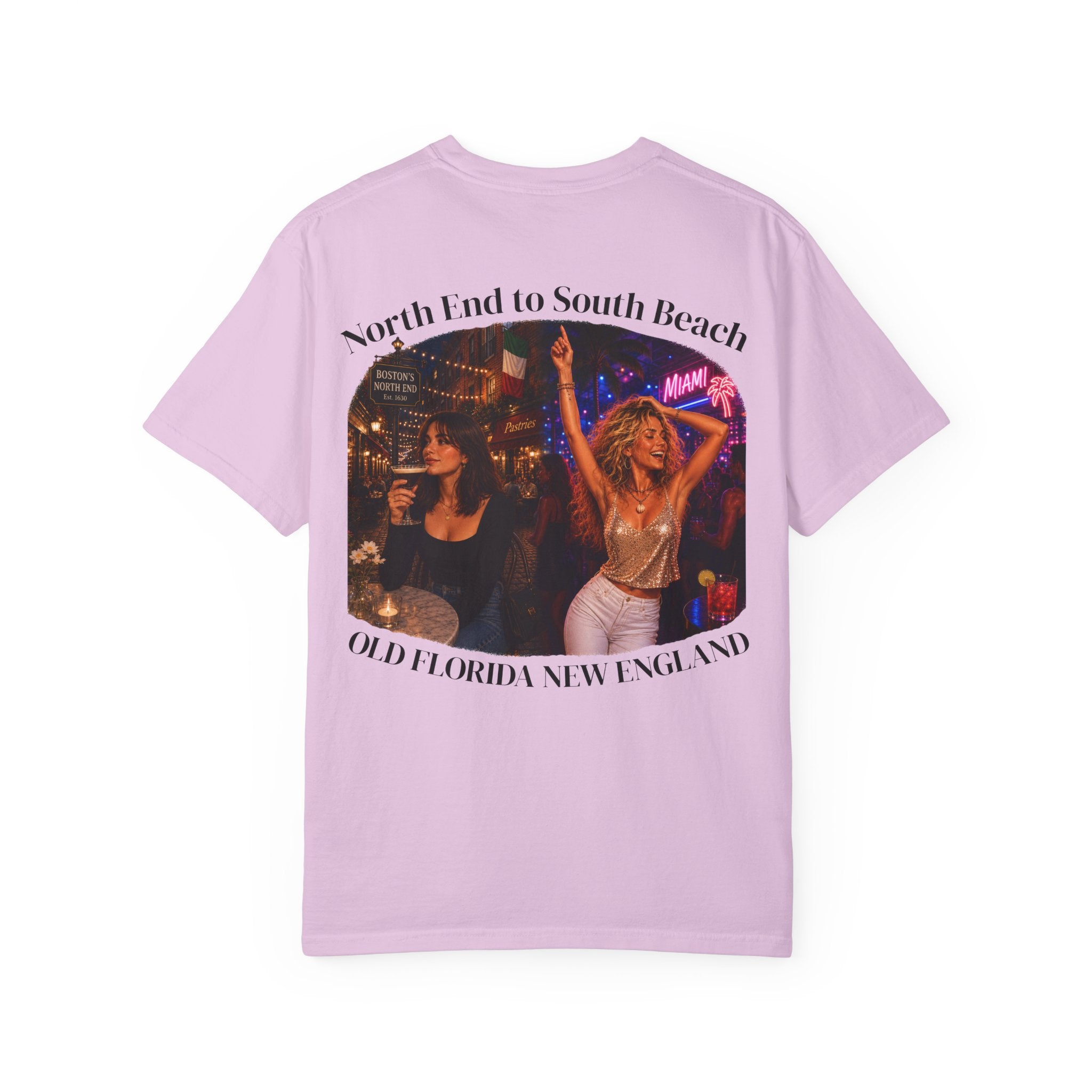 "North End to South Beach" T-shirt