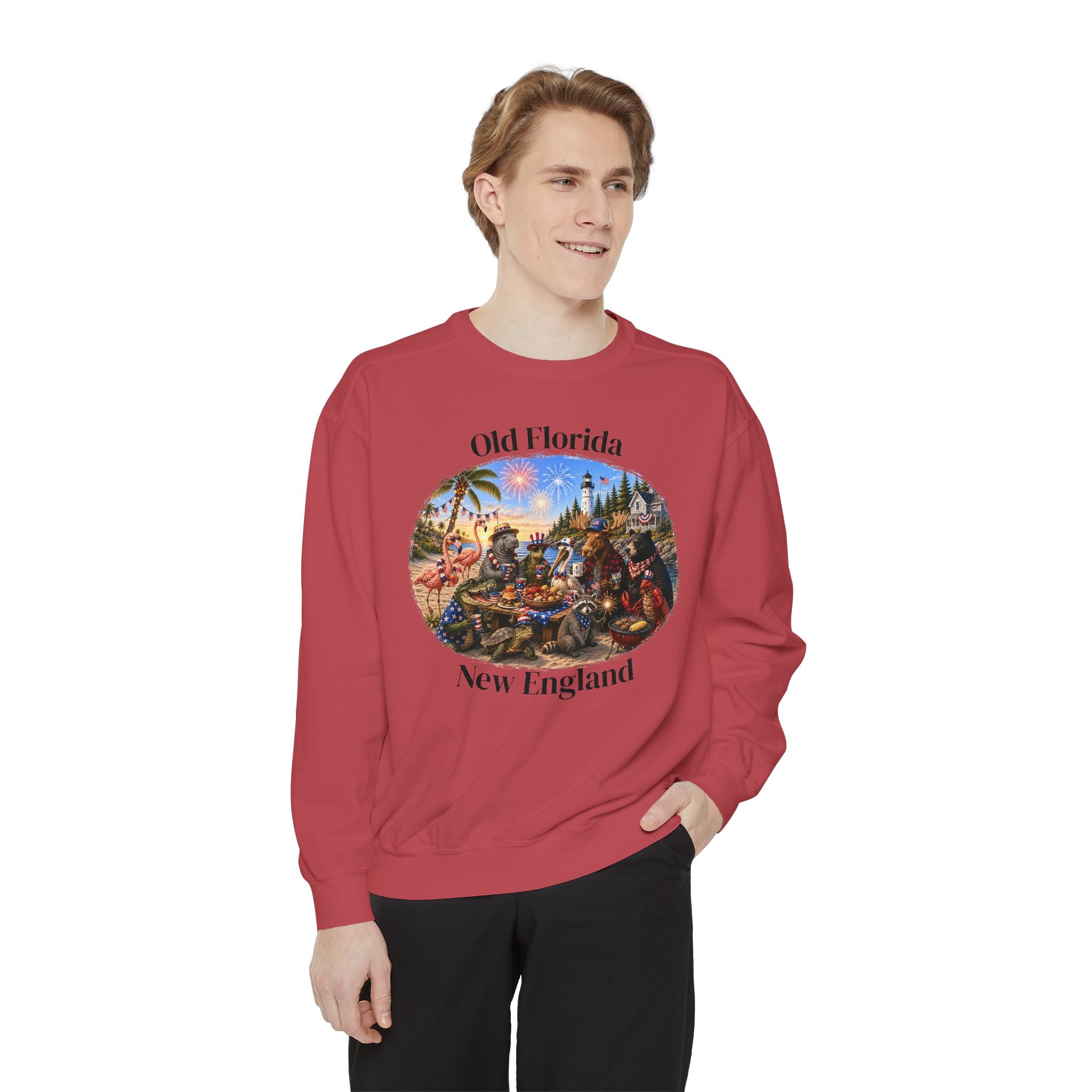 Red White & Wild Sweatshirt