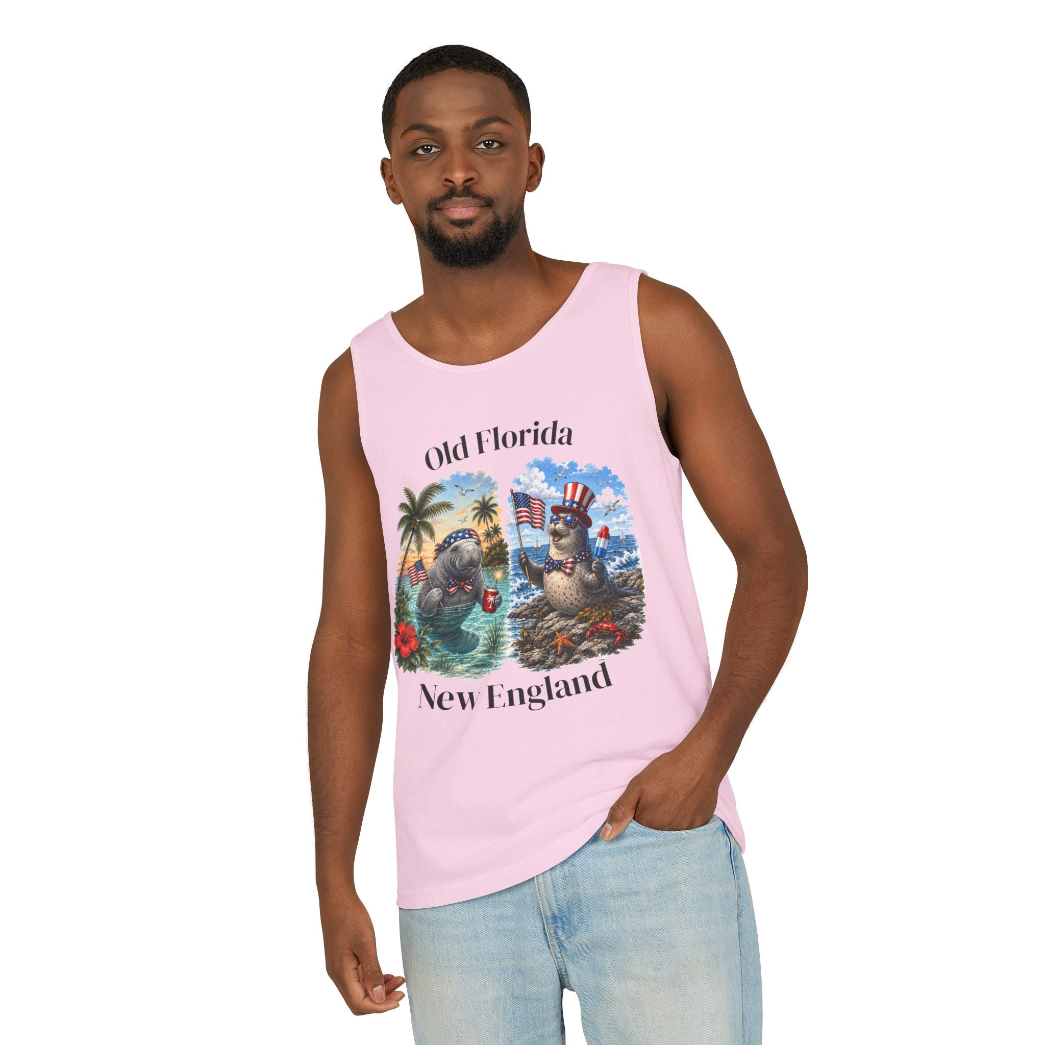 Different Tides Same pride Tank Top (Front Facing)