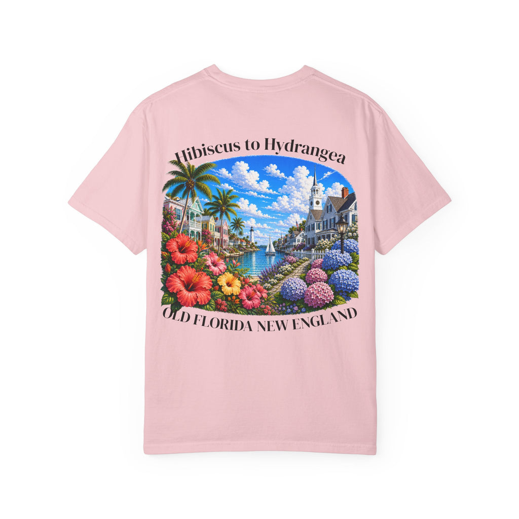 "Hibiscus to Hydrangea"  T-shirt