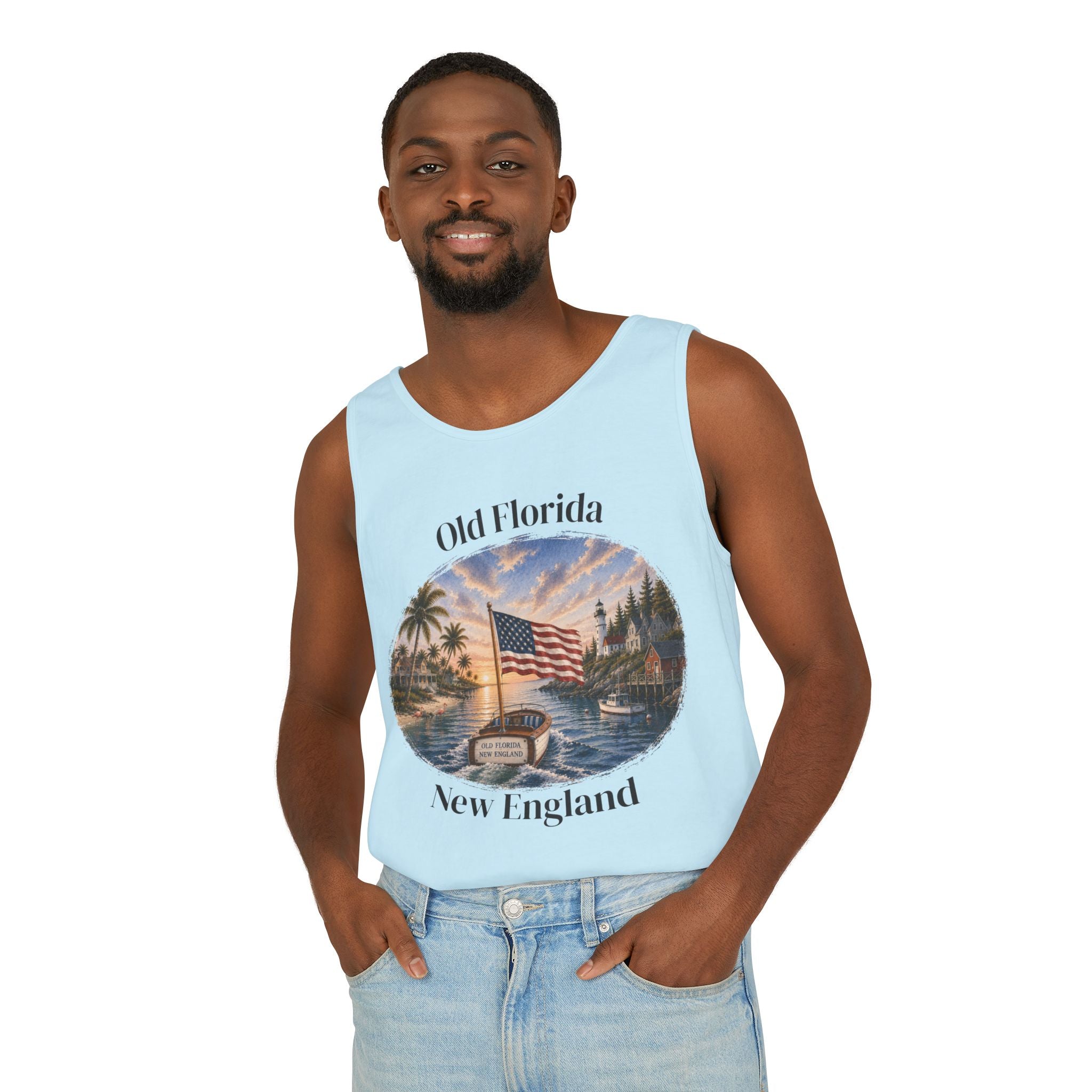 One Nation Tank Top (Front Facing)