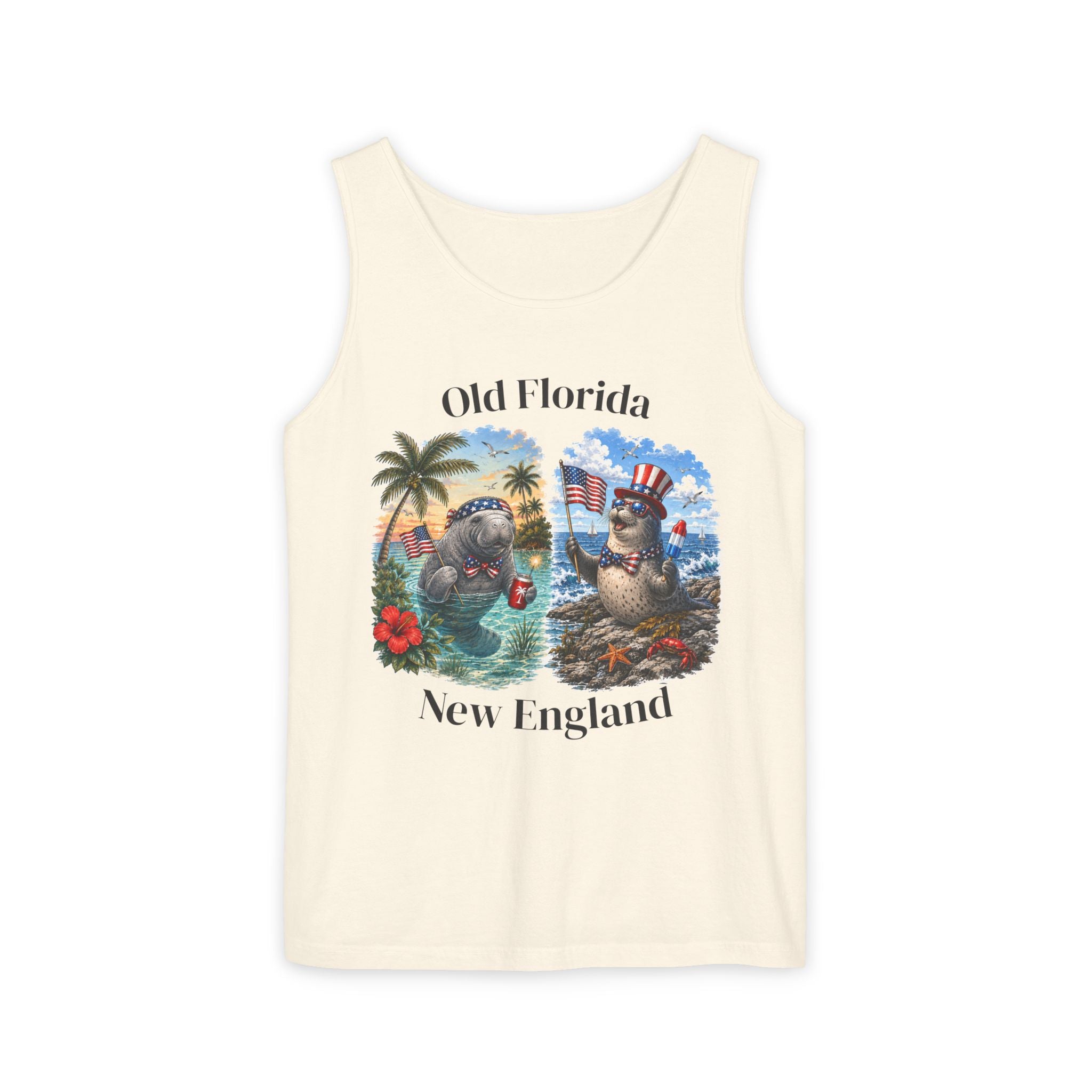 Different Tides Same pride Tank Top (Front Facing)