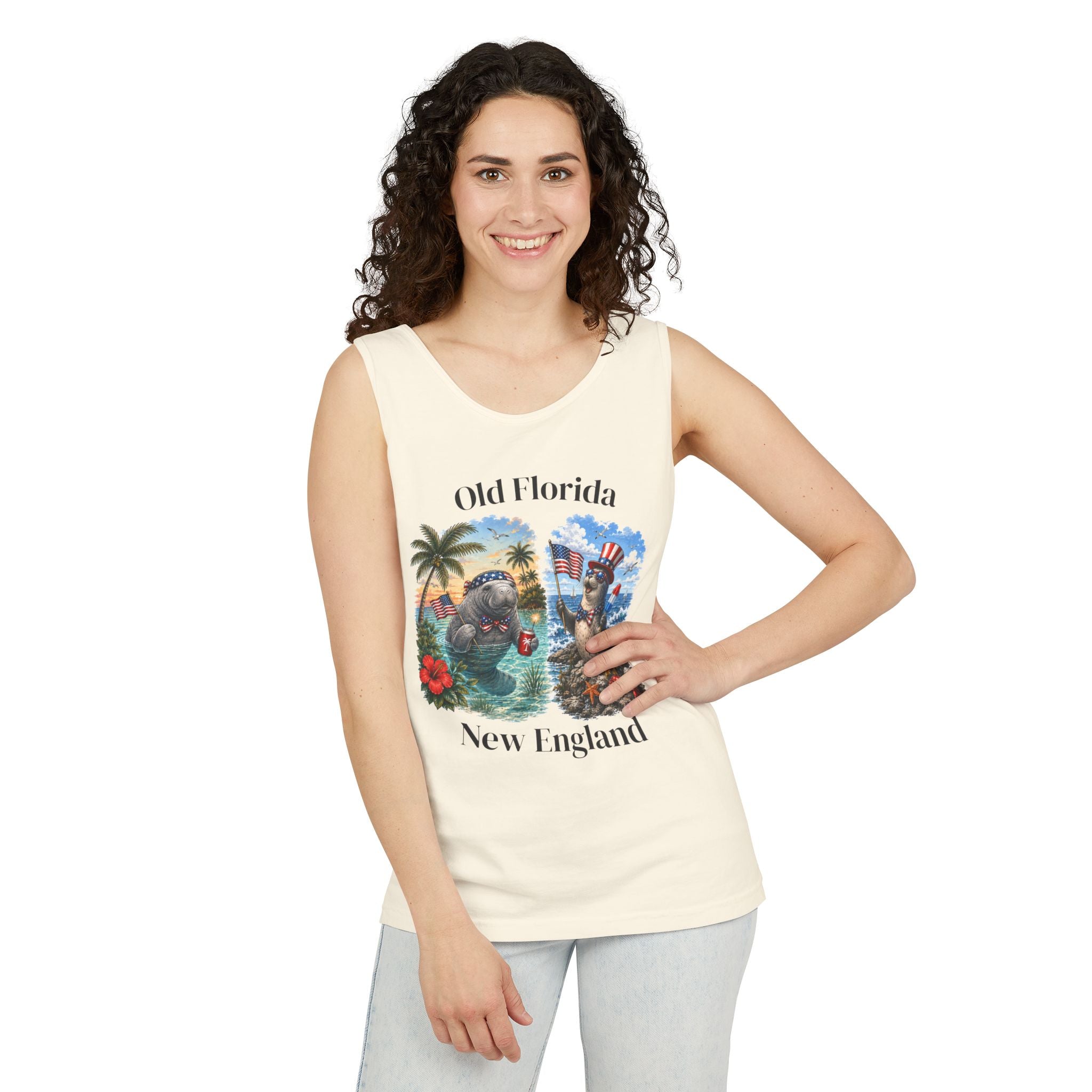 Different Tides Same pride Tank Top (Front Facing)
