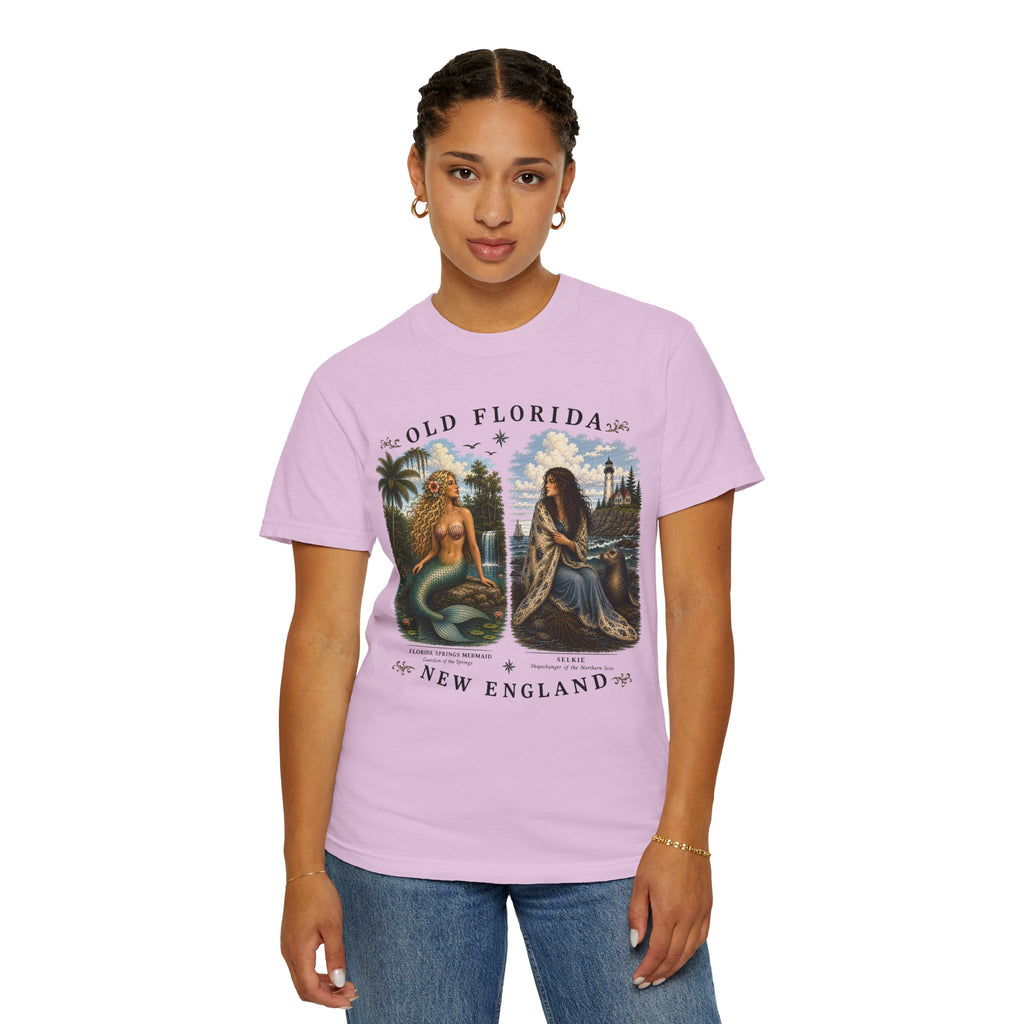 Mermaid & Selkie T-Shirt (Front Facing) In Color