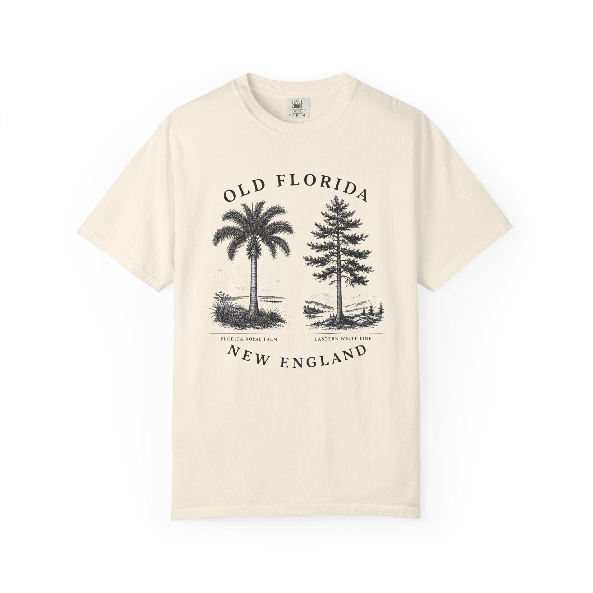 Palm & Pine T-Shirt (Front Facing)