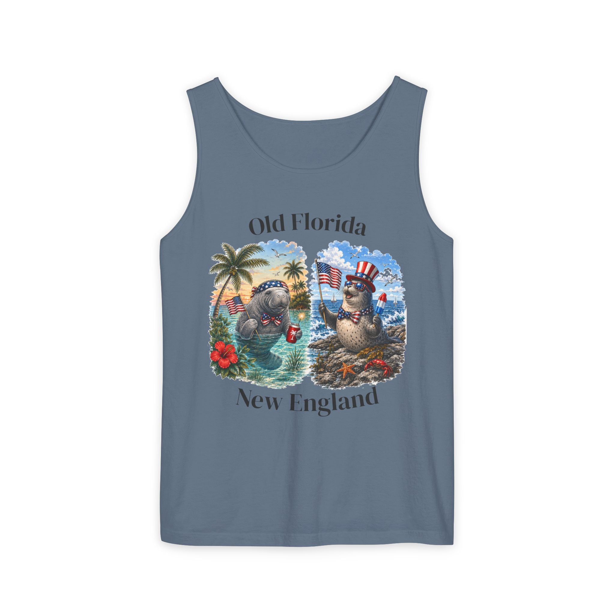 Different Tides Same pride Tank Top (Front Facing)