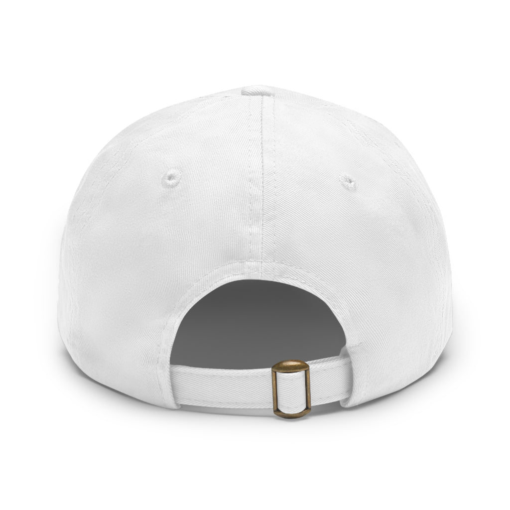 Old Florida New England Leather Patch Dad Hat