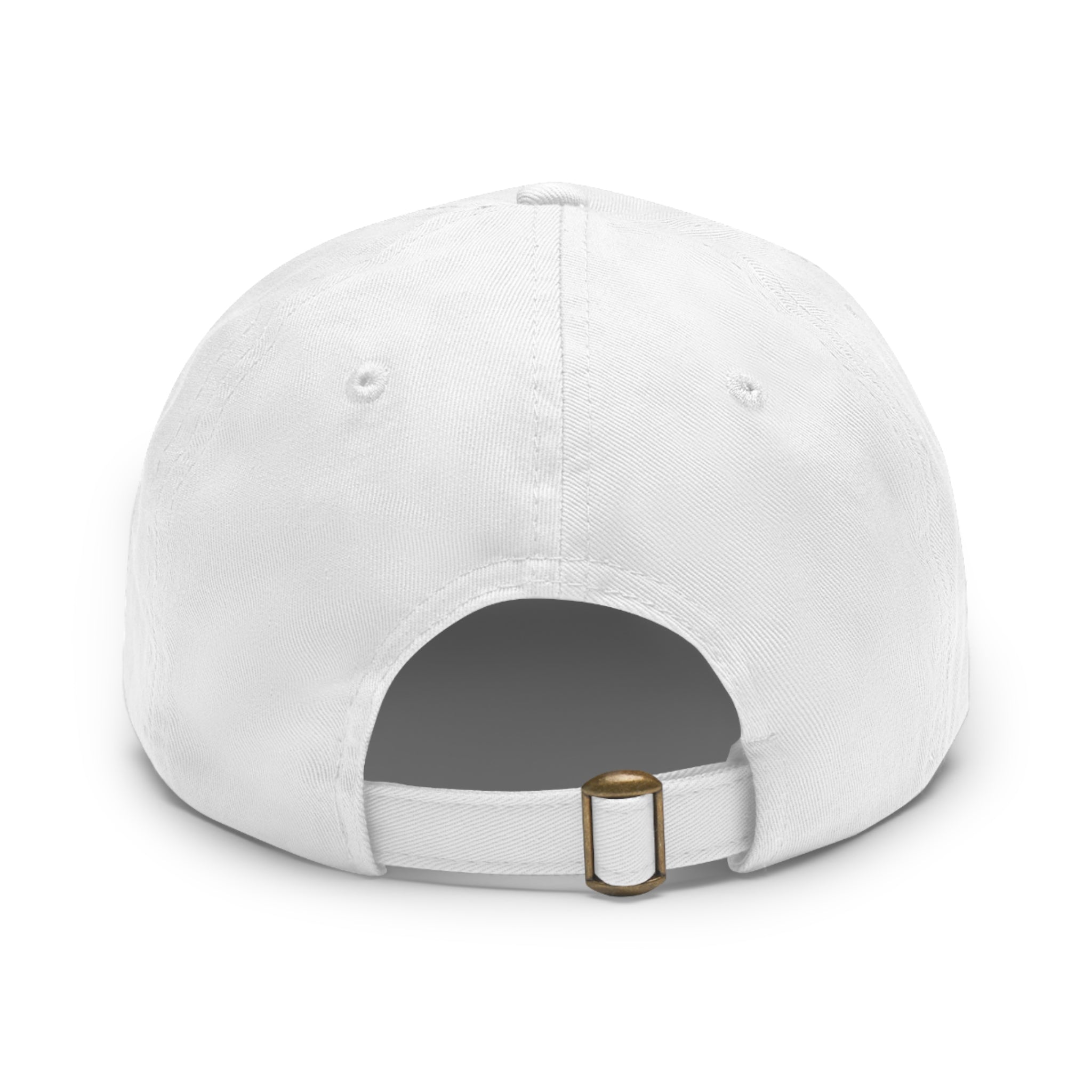 Old Florida New England Leather Patch Dad Hat