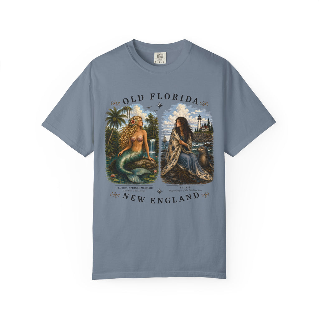 Mermaid & Selkie T-Shirt (Front Facing) In Color