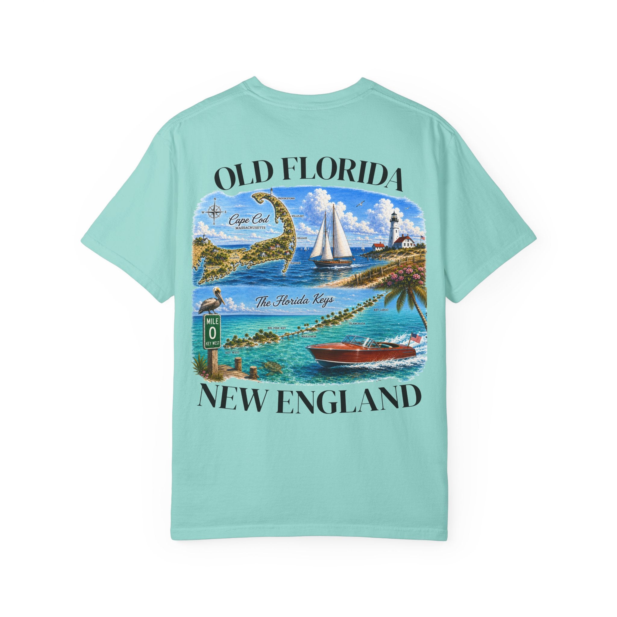 Cape & Keys "Old Florida New England" T-Shirt