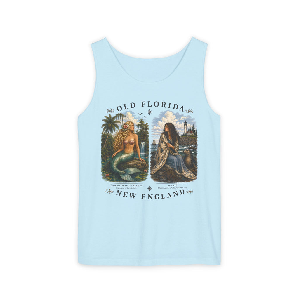 Mermaid & Selkie Tank Top (Front Facing) In Color