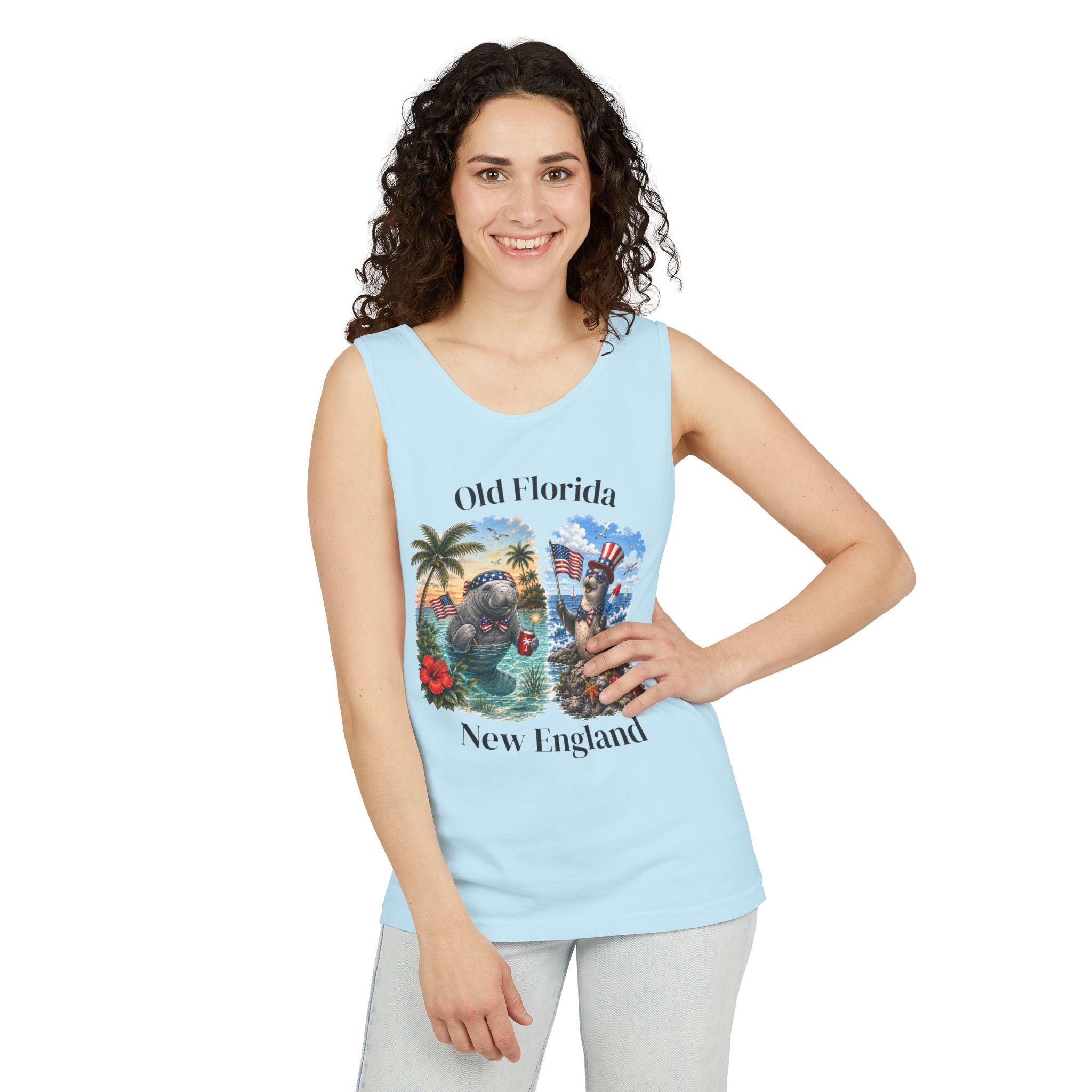 Different Tides Same pride Tank Top (Front Facing)
