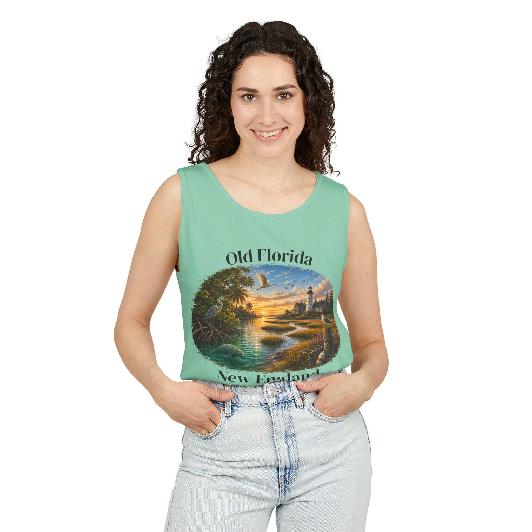 Mangrove & Marsh Tank Top (Front Facing)