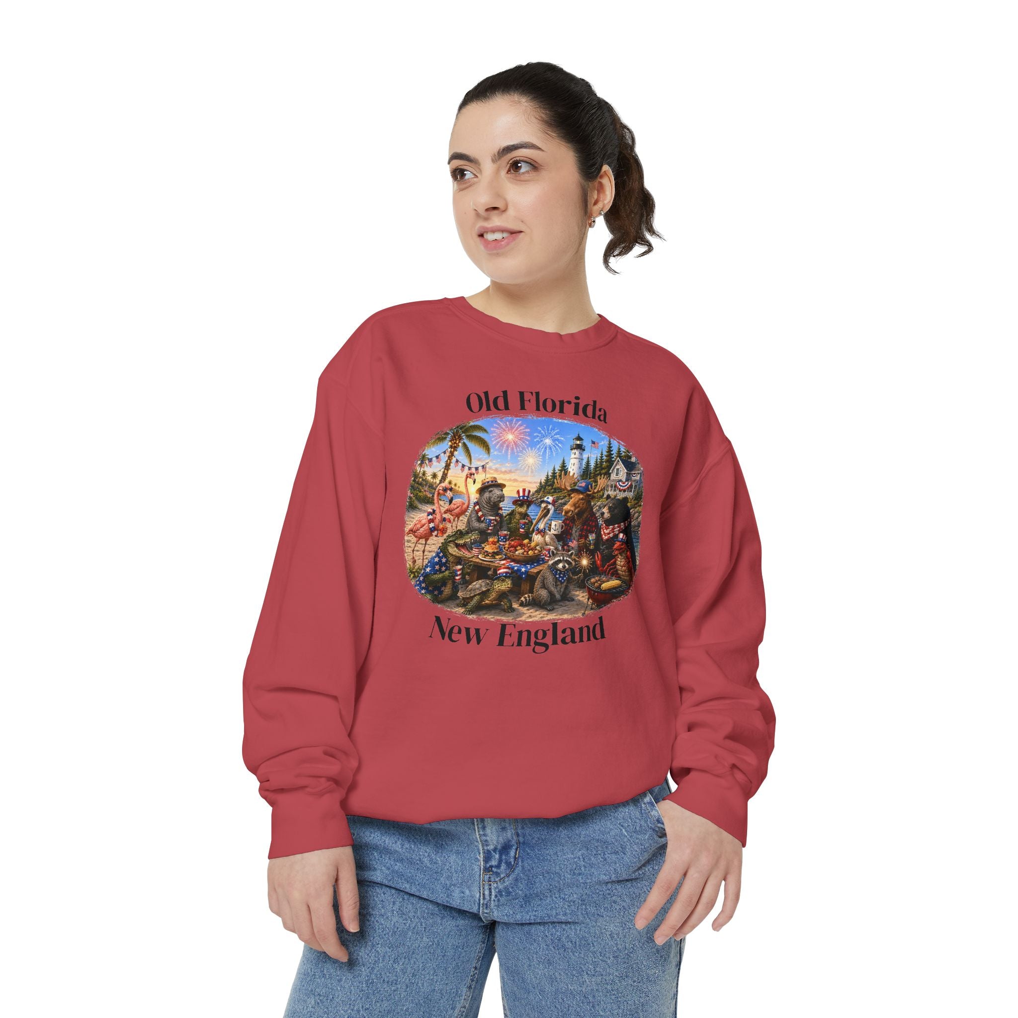 Red White & Wild Sweatshirt