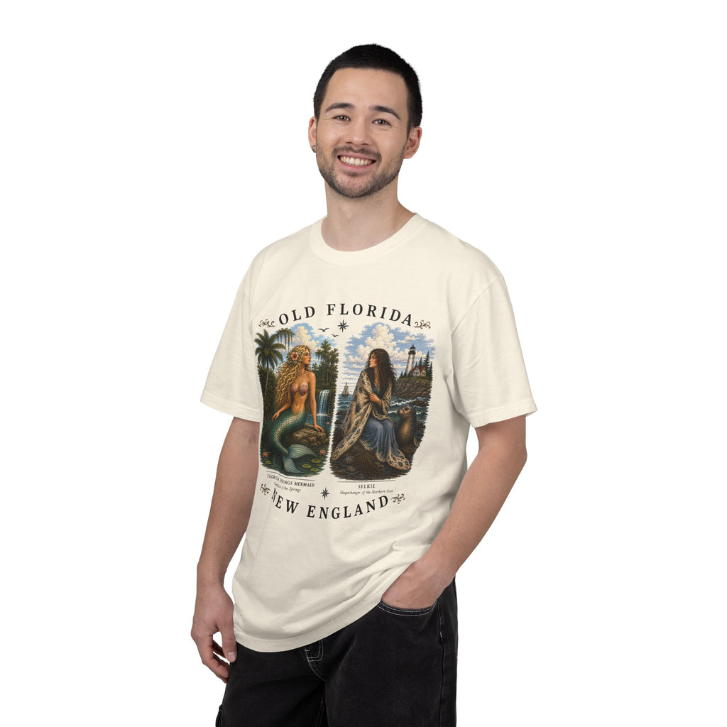 Mermaid & Selkie T-Shirt (Front Facing) In Color