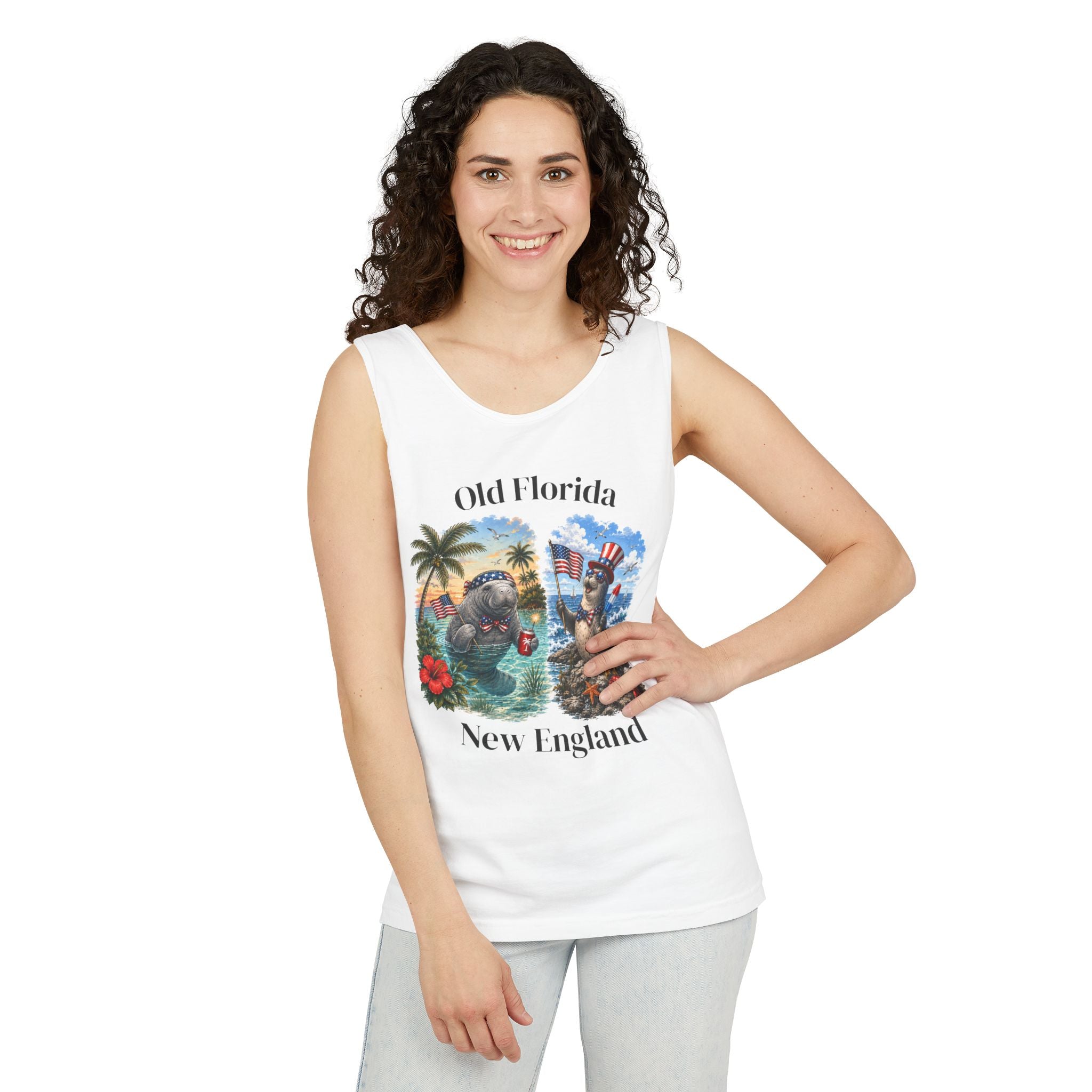 Different Tides Same pride Tank Top (Front Facing)
