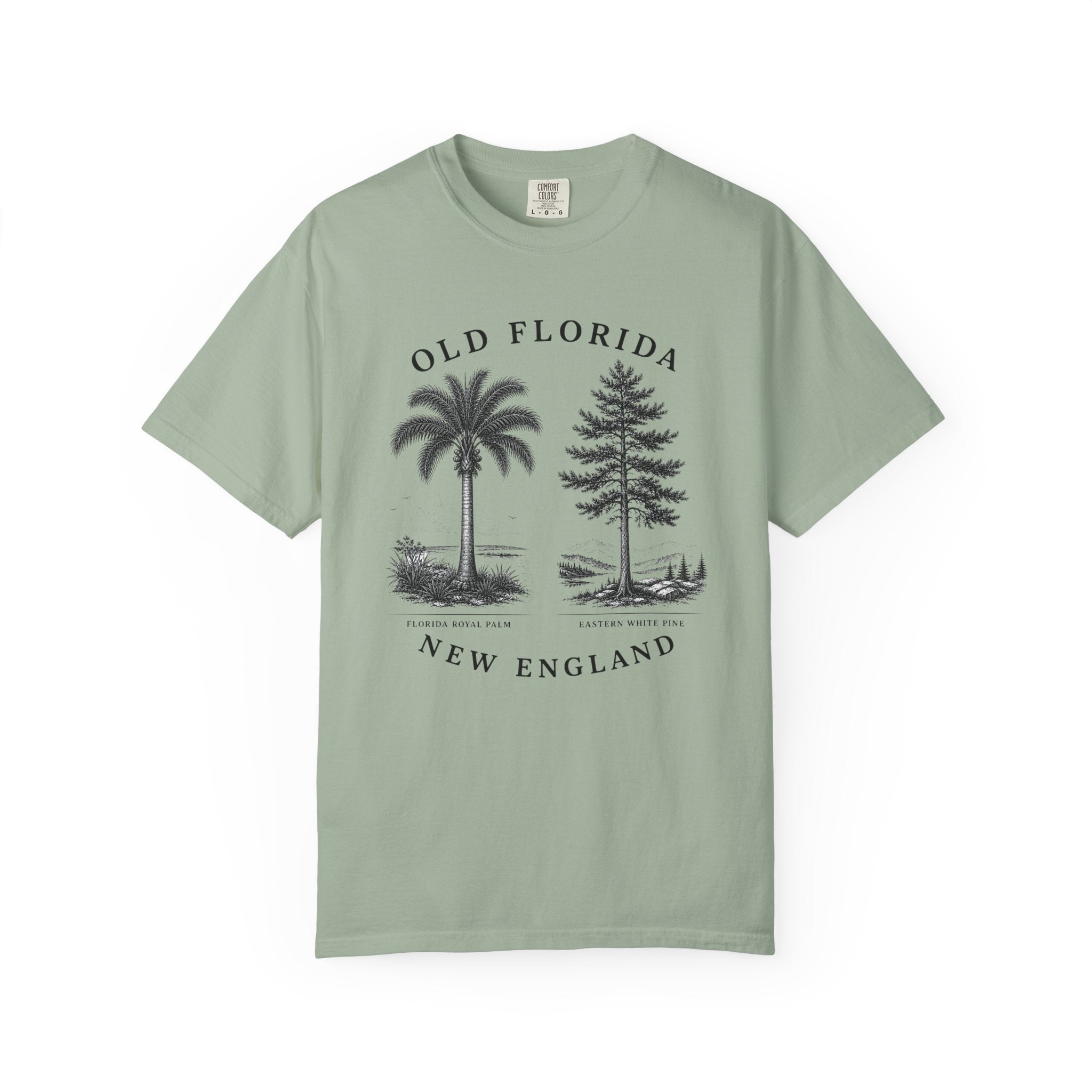 Palm & Pine T-Shirt (Front Facing)