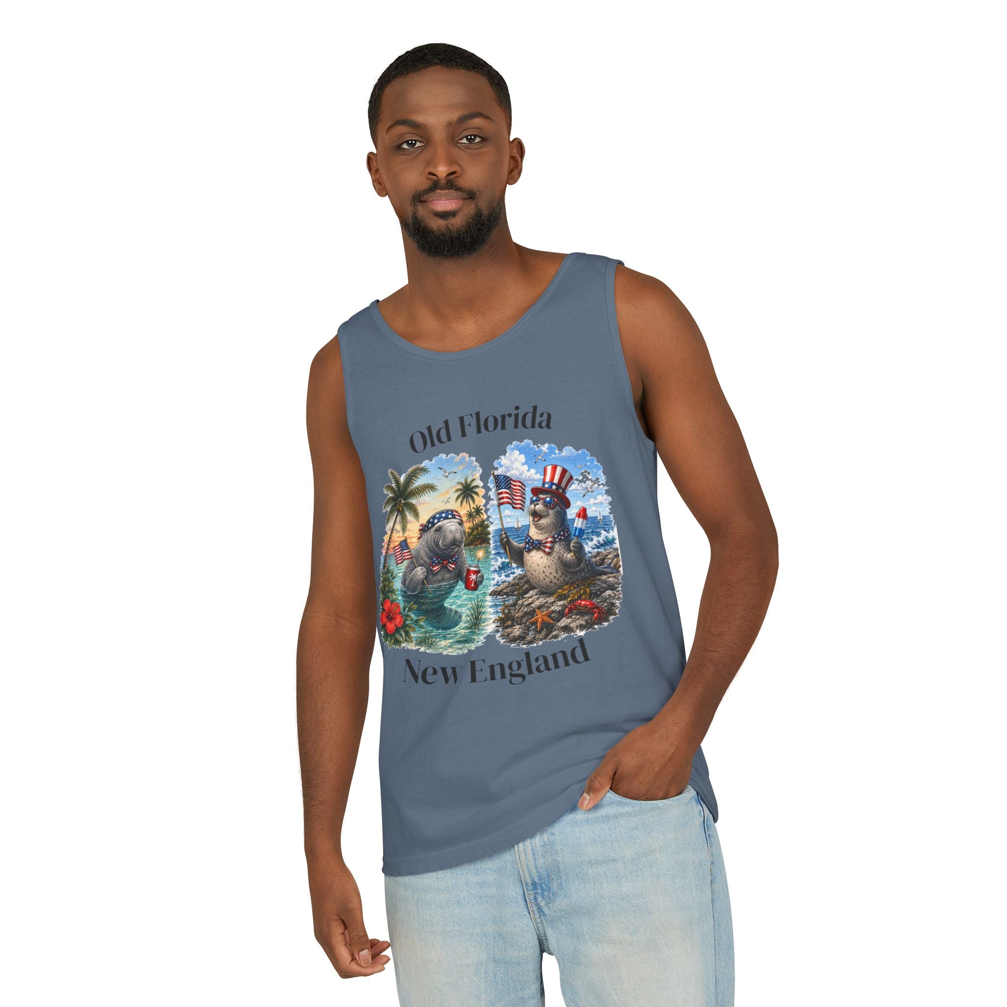 Different Tides Same pride Tank Top (Front Facing)