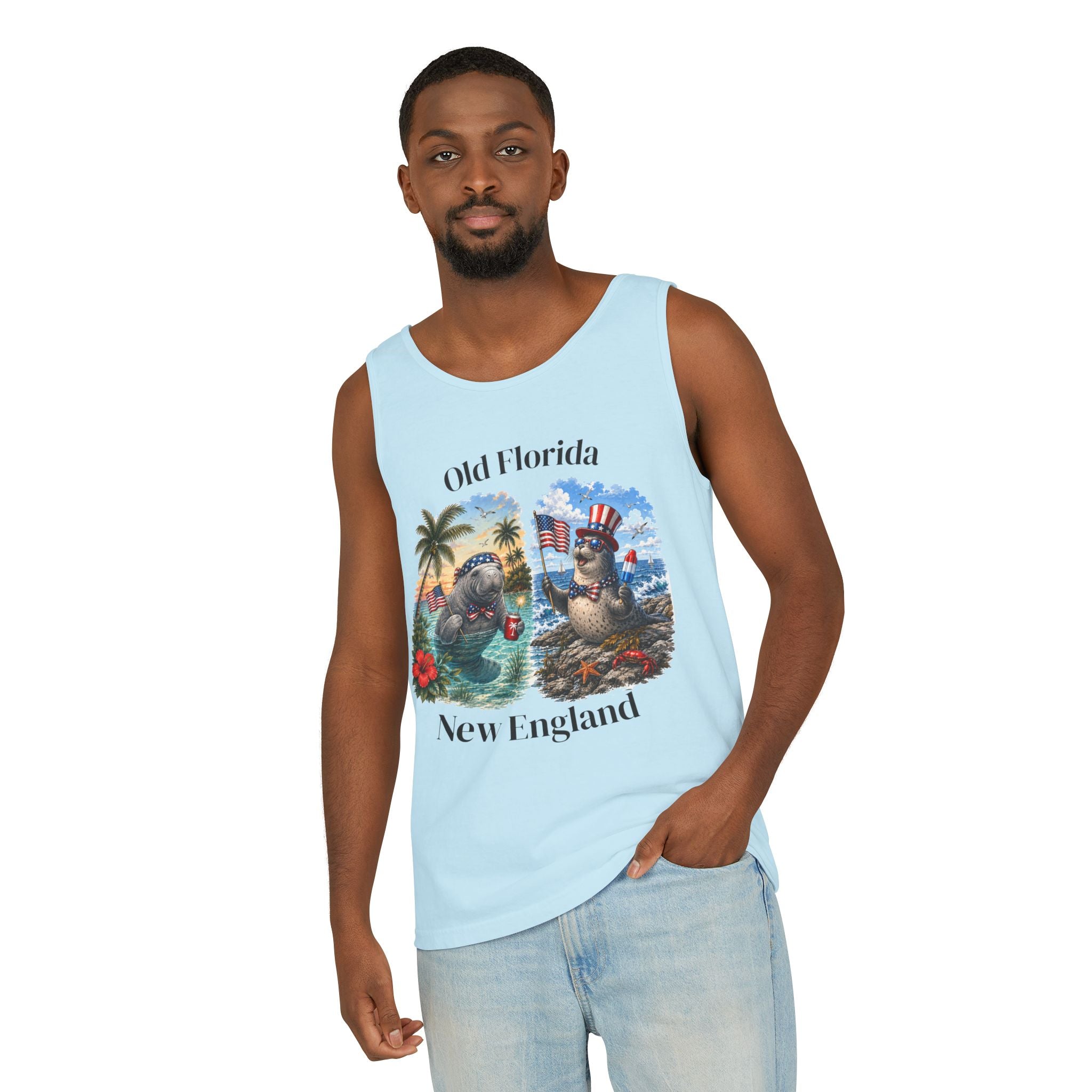 Different Tides Same pride Tank Top (Front Facing)
