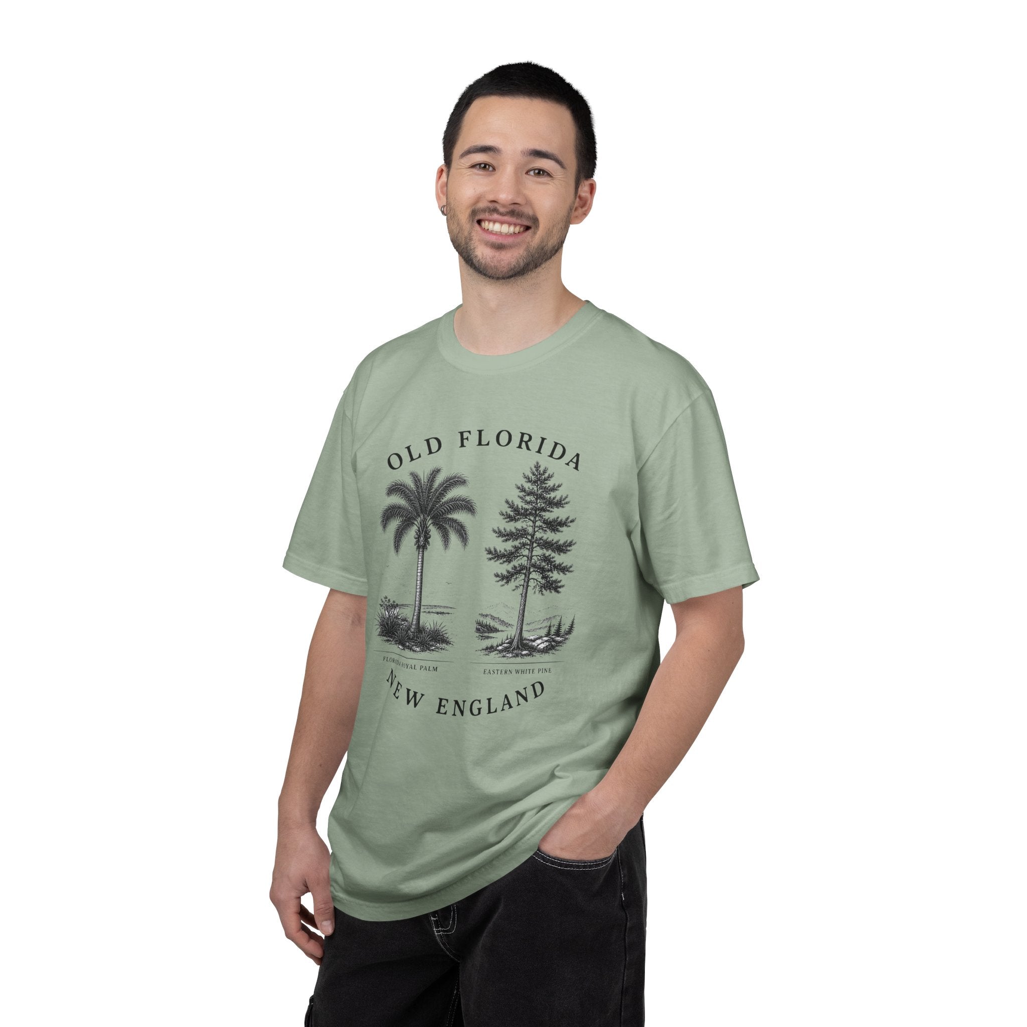 Palm & Pine T-Shirt (Front Facing)