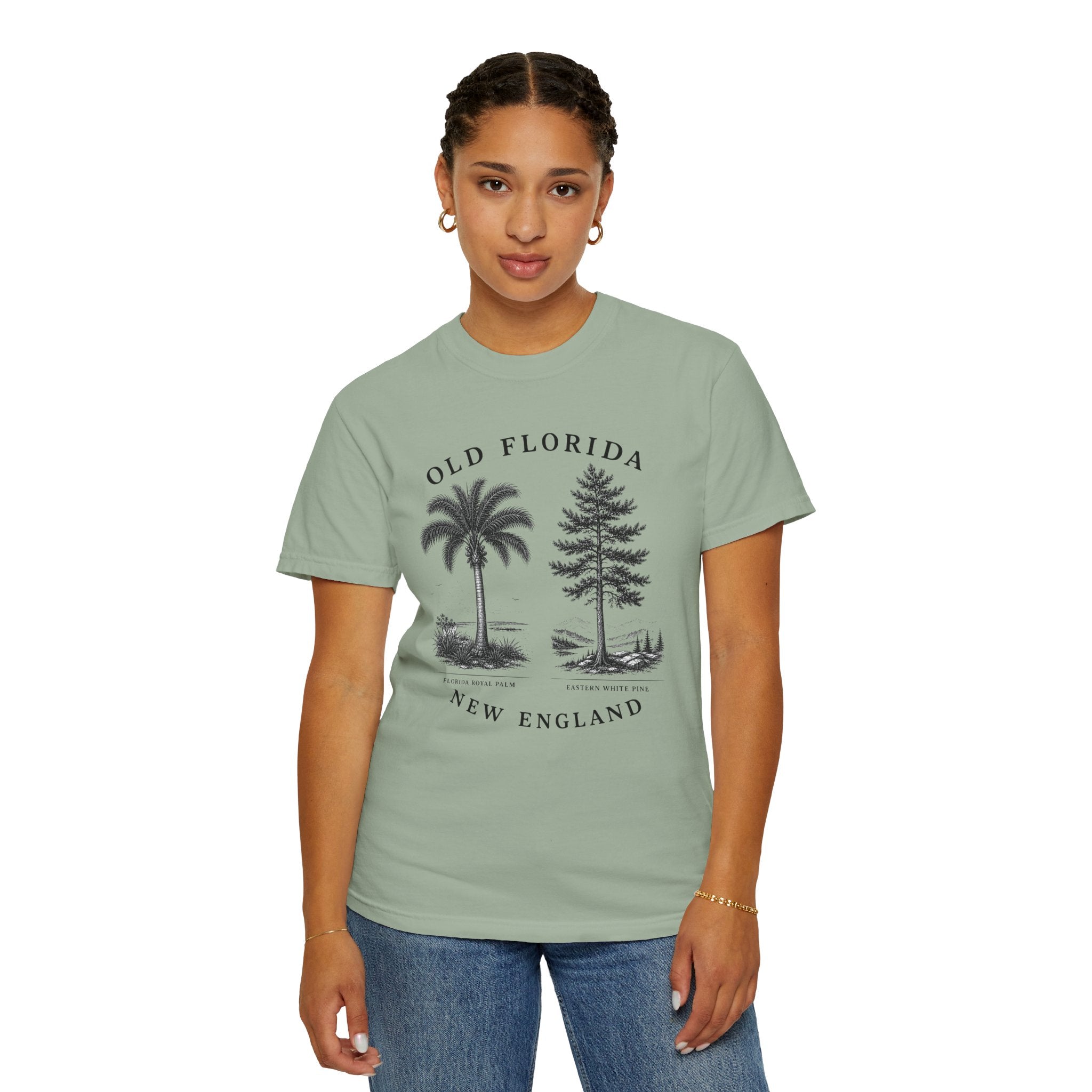 Palm & Pine T-Shirt (Front Facing)