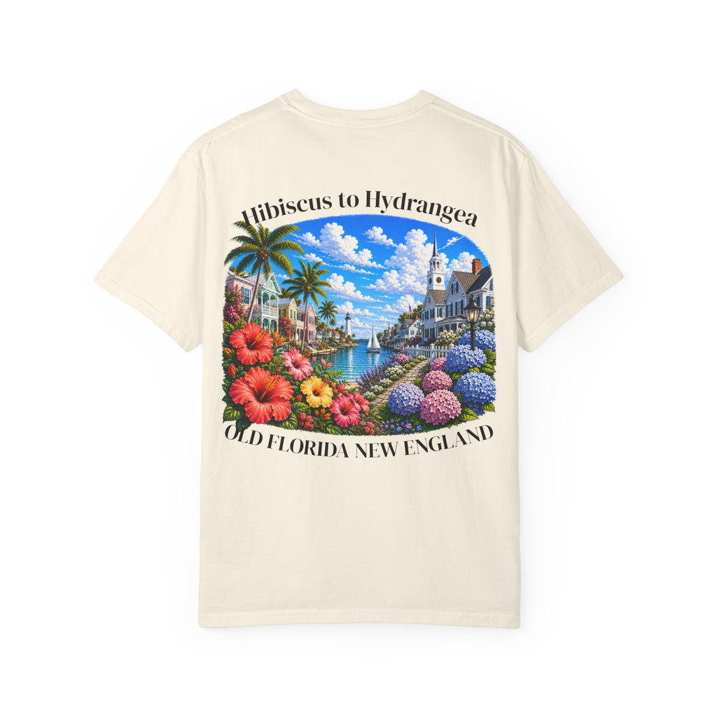 "Hibiscus to Hydrangea"  T-shirt