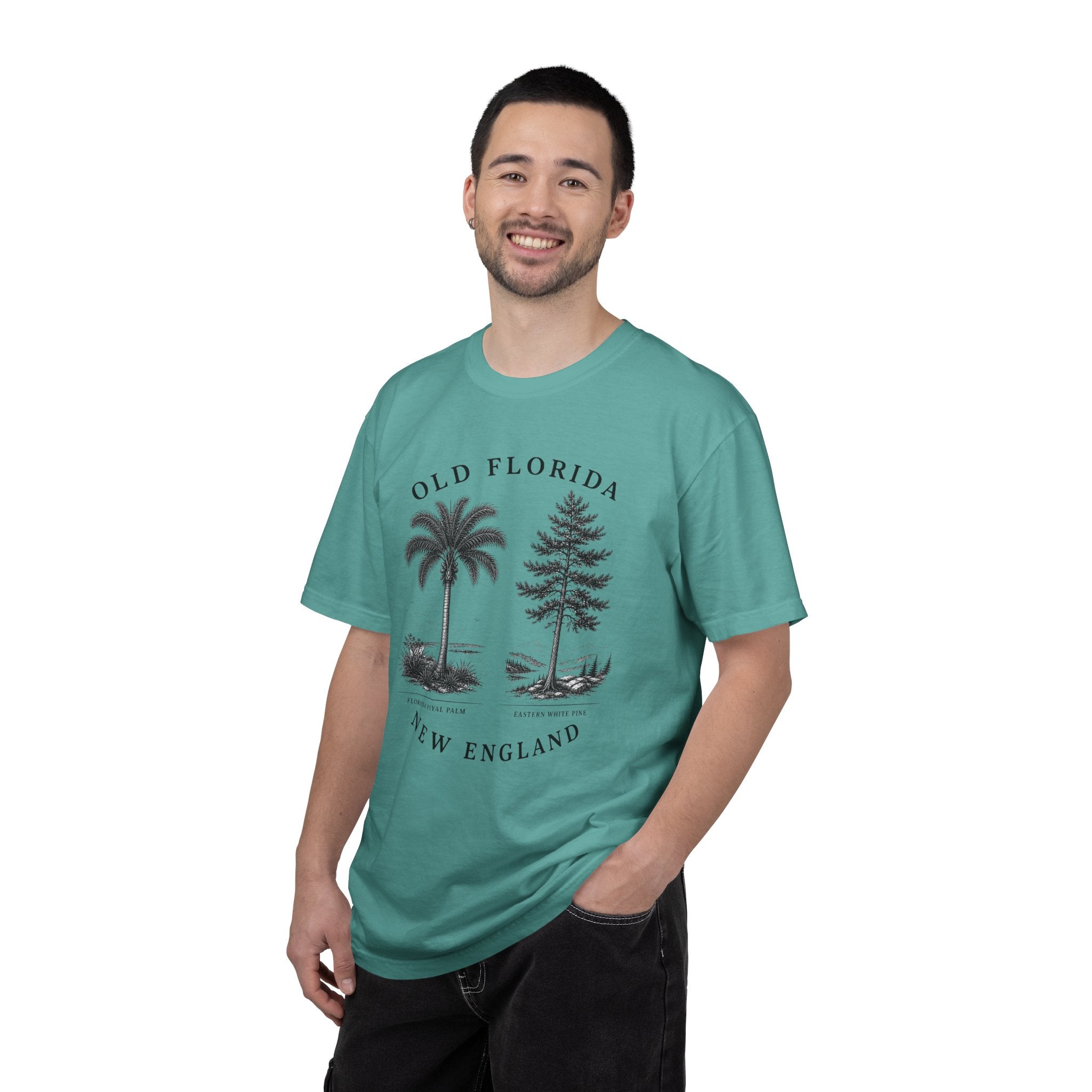 Palm & Pine T-Shirt (Front Facing)