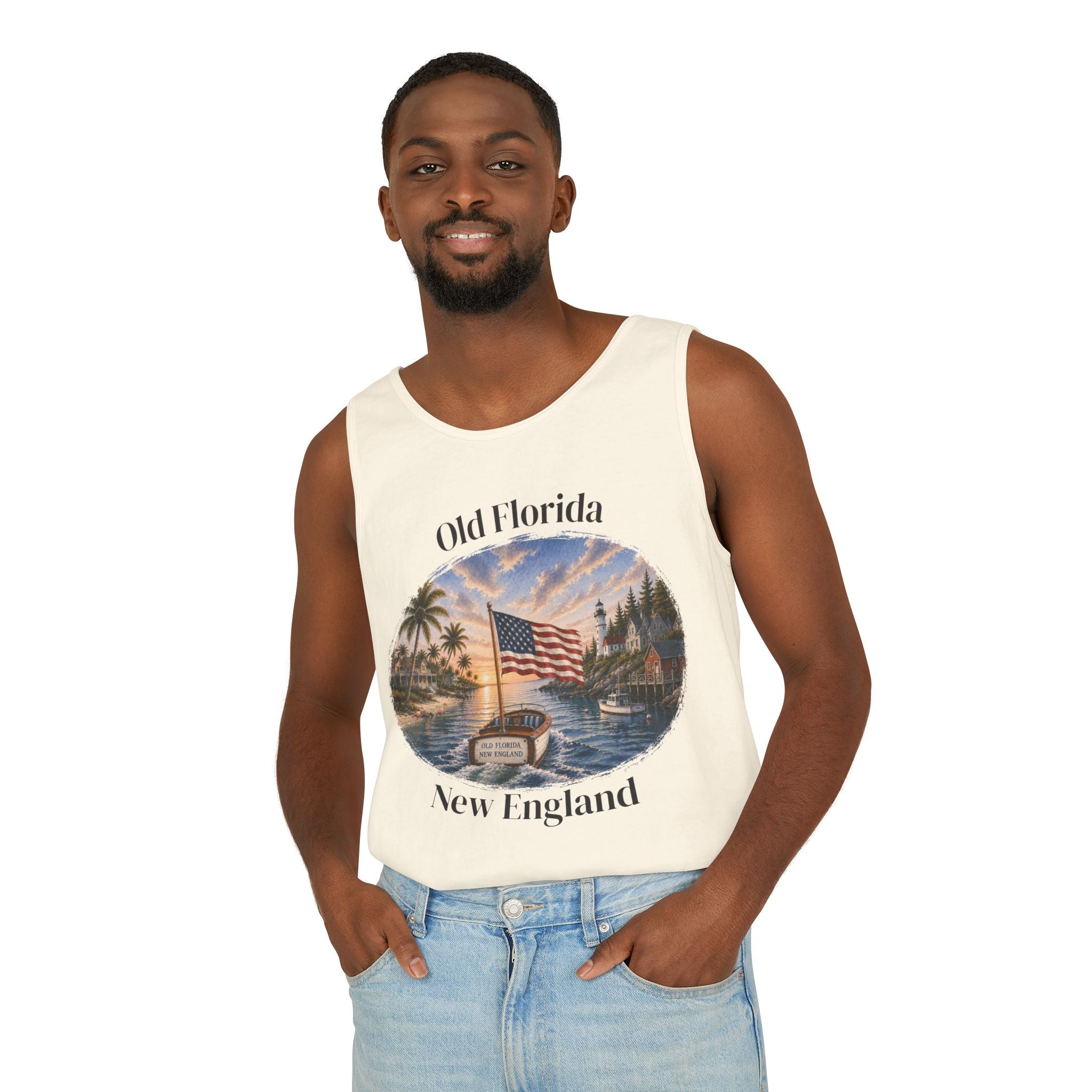 One Nation Tank Top (Front Facing)