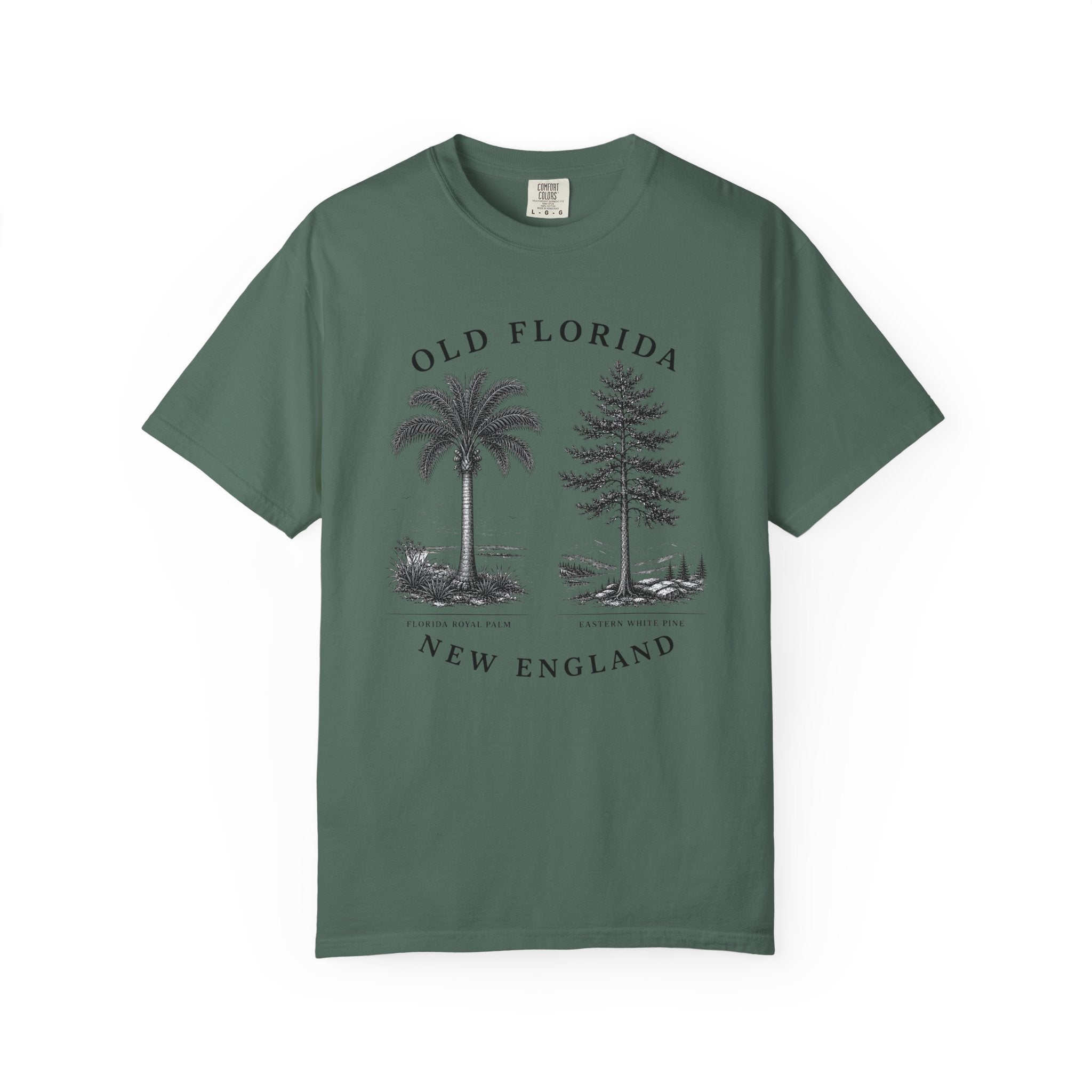 Palm & Pine T-Shirt (Front Facing)