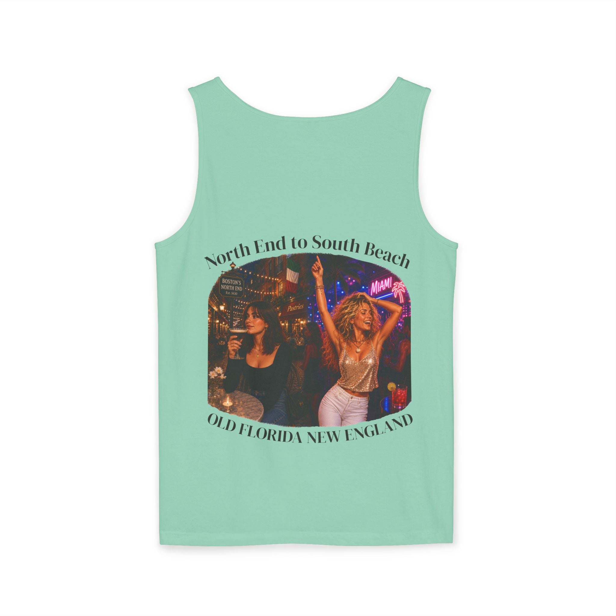 "North End to South Beach" Tank