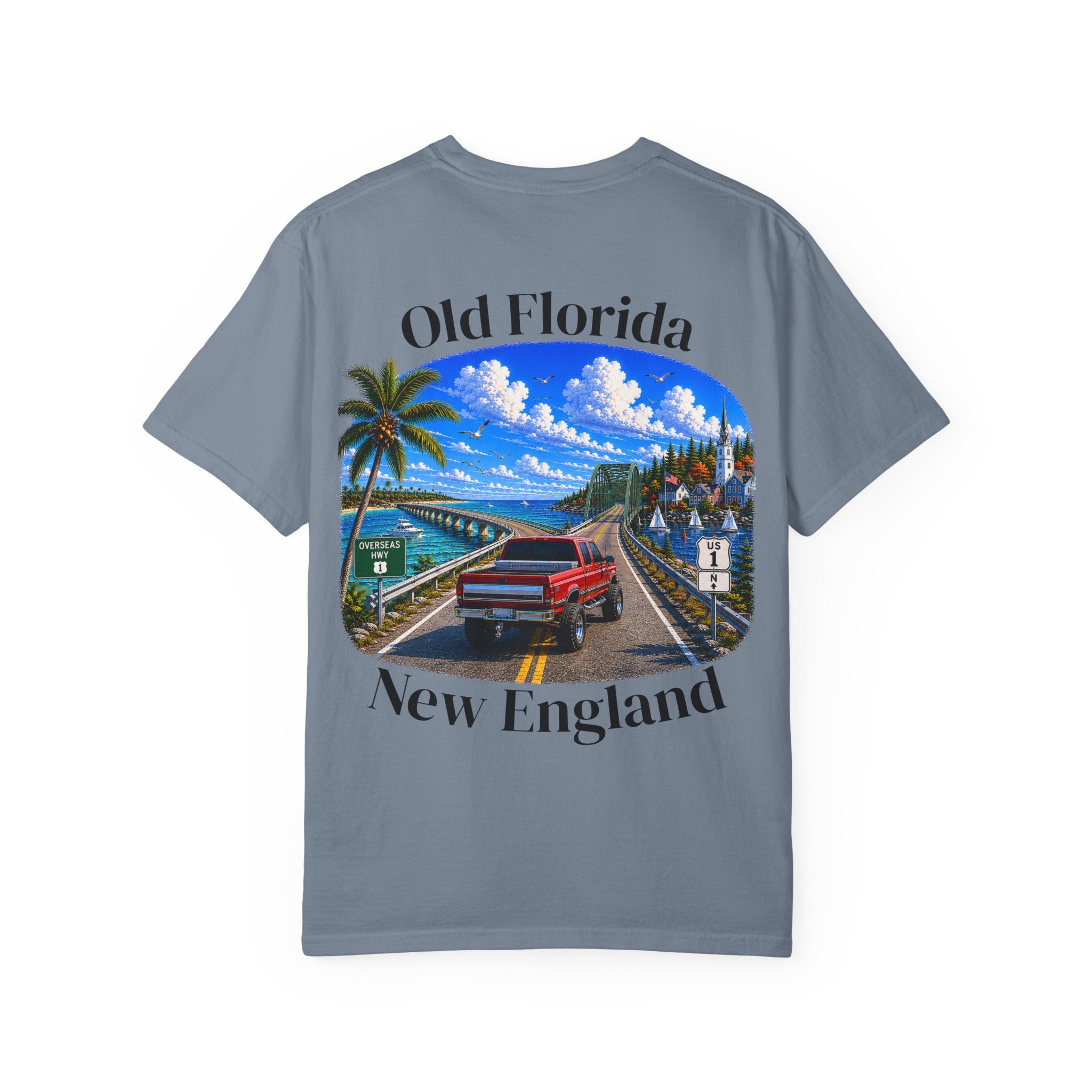 US-1 Old Florida New England T-Shirt