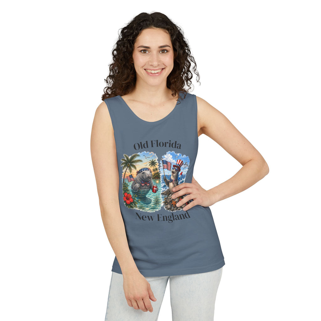 Different Tides Same pride Tank Top (Front Facing)