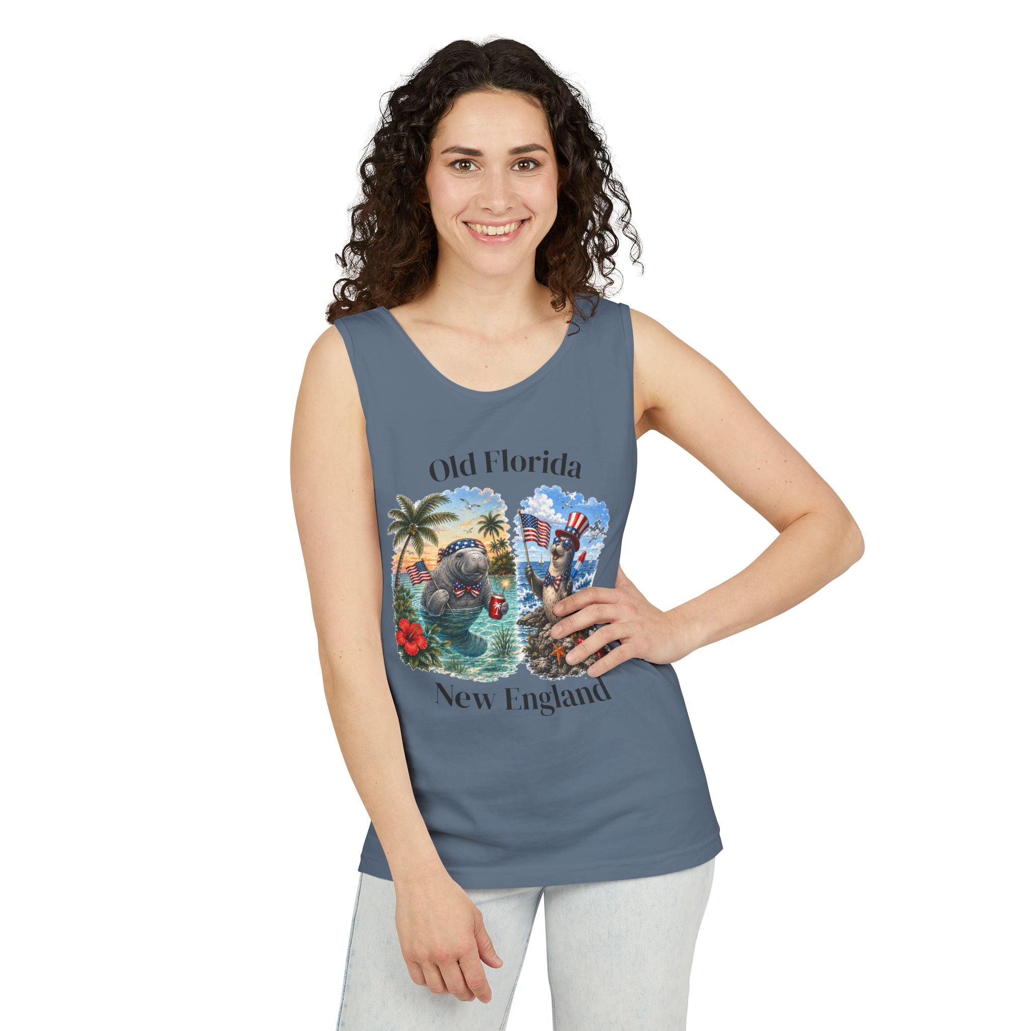 Different Tides Same pride Tank Top (Front Facing)