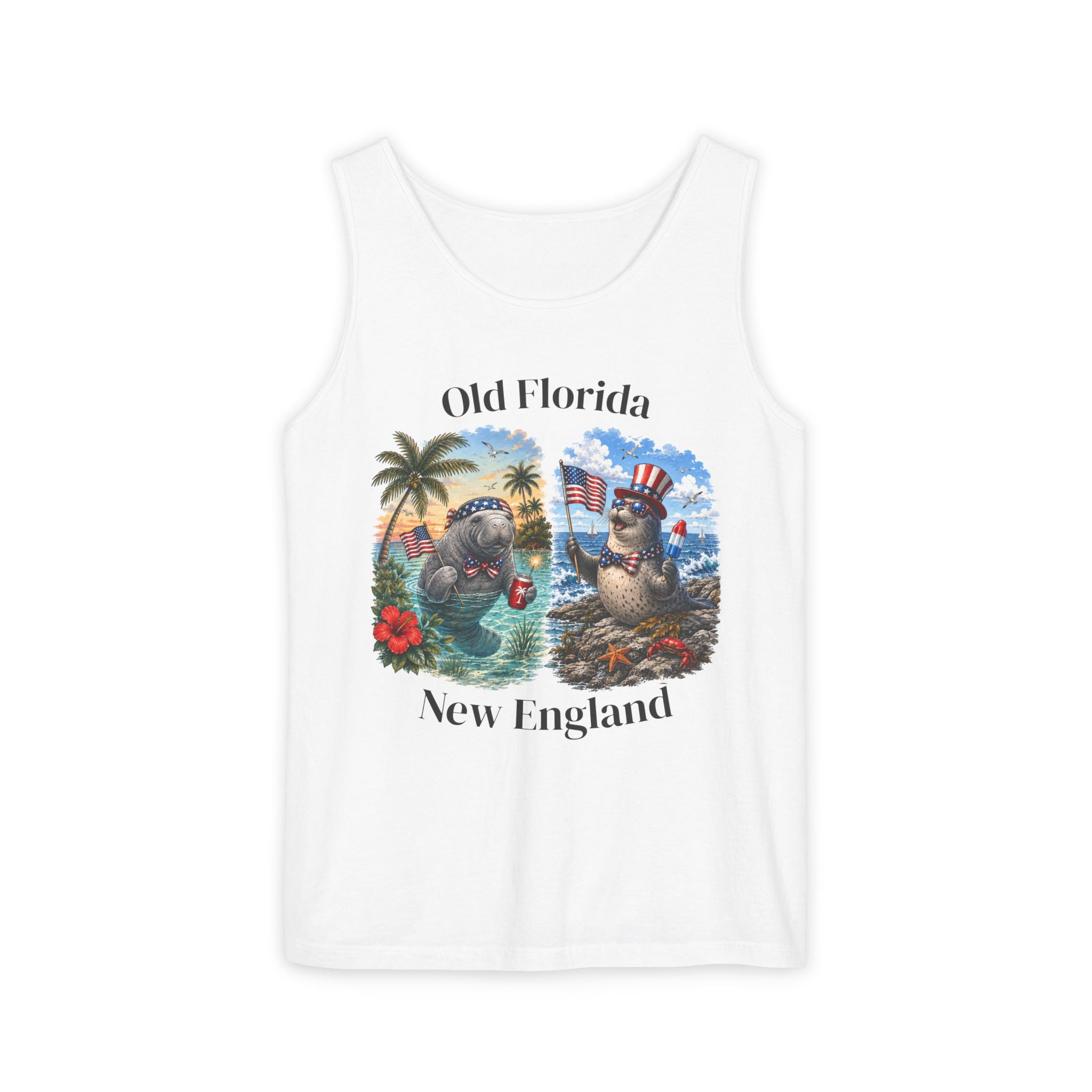 Different Tides Same pride Tank Top (Front Facing)