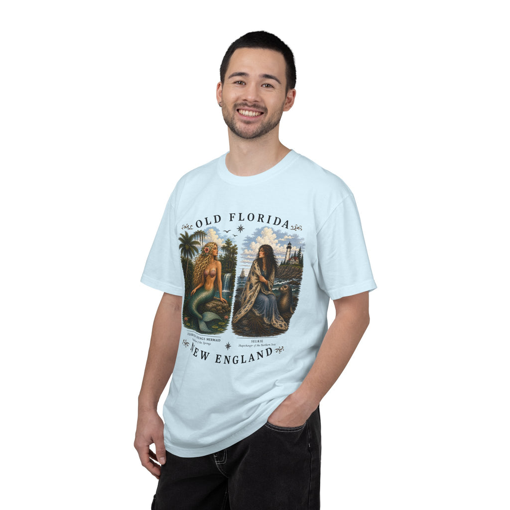 Mermaid & Selkie T-Shirt (Front Facing) In Color