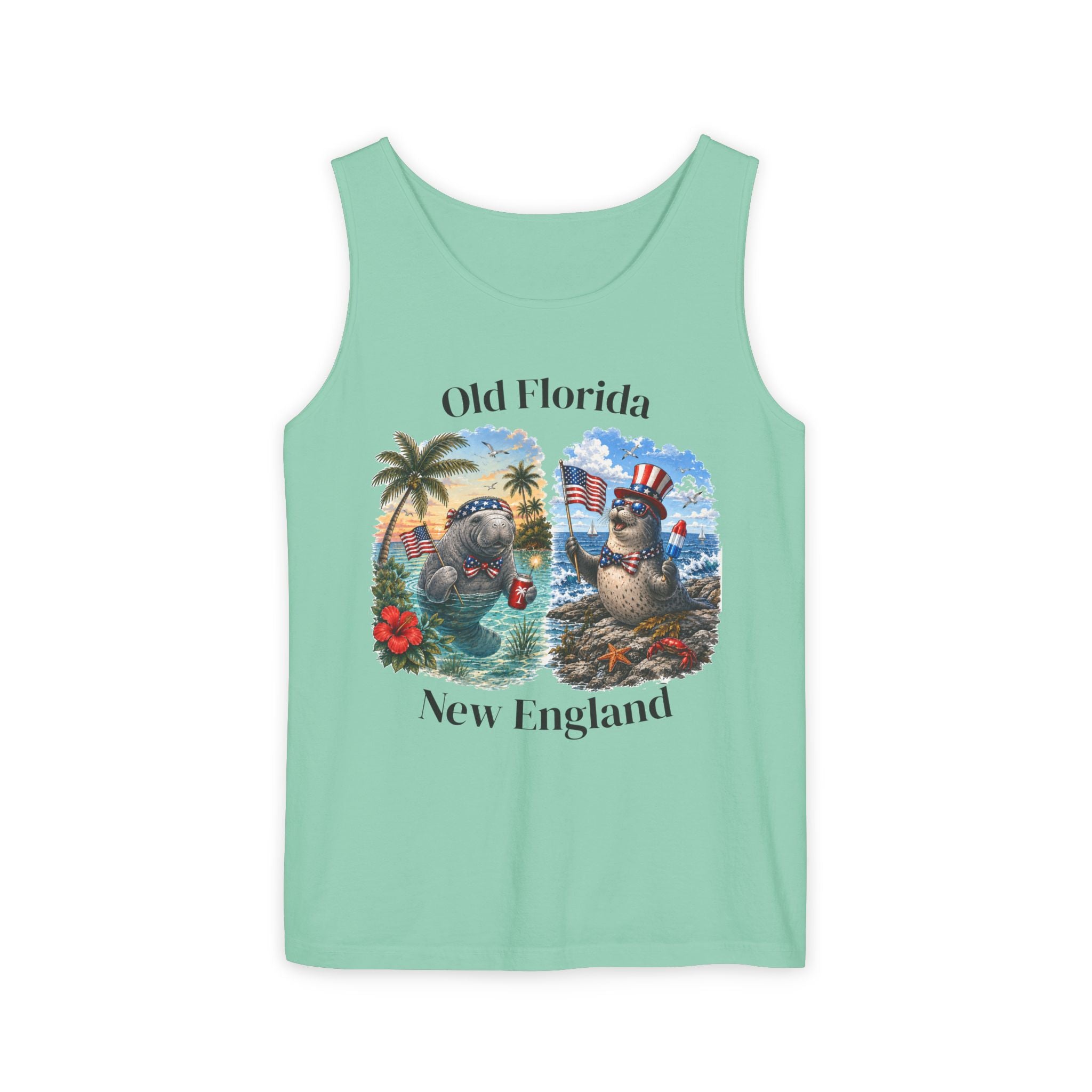 Different Tides Same pride Tank Top (Front Facing)