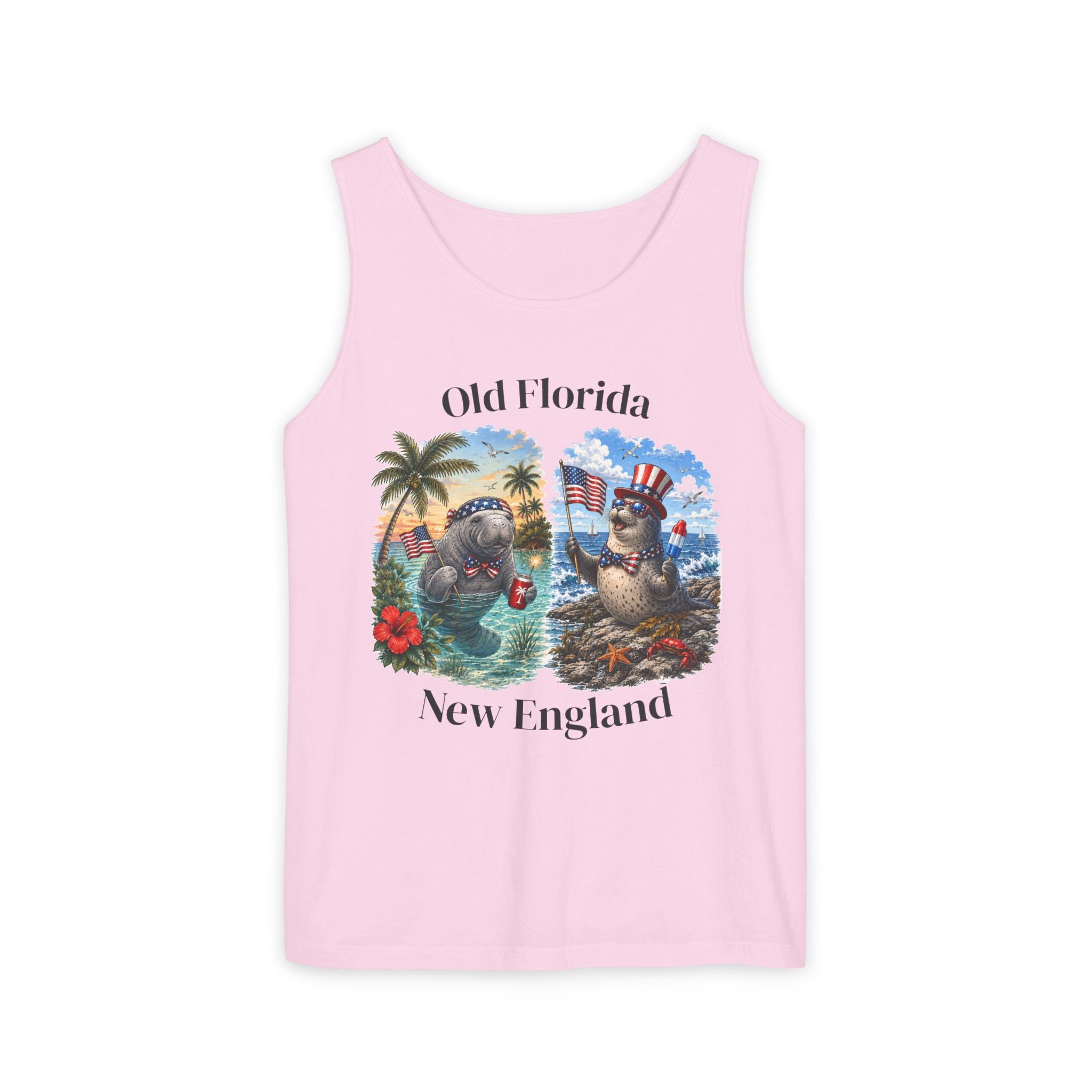 Different Tides Same pride Tank Top (Front Facing)