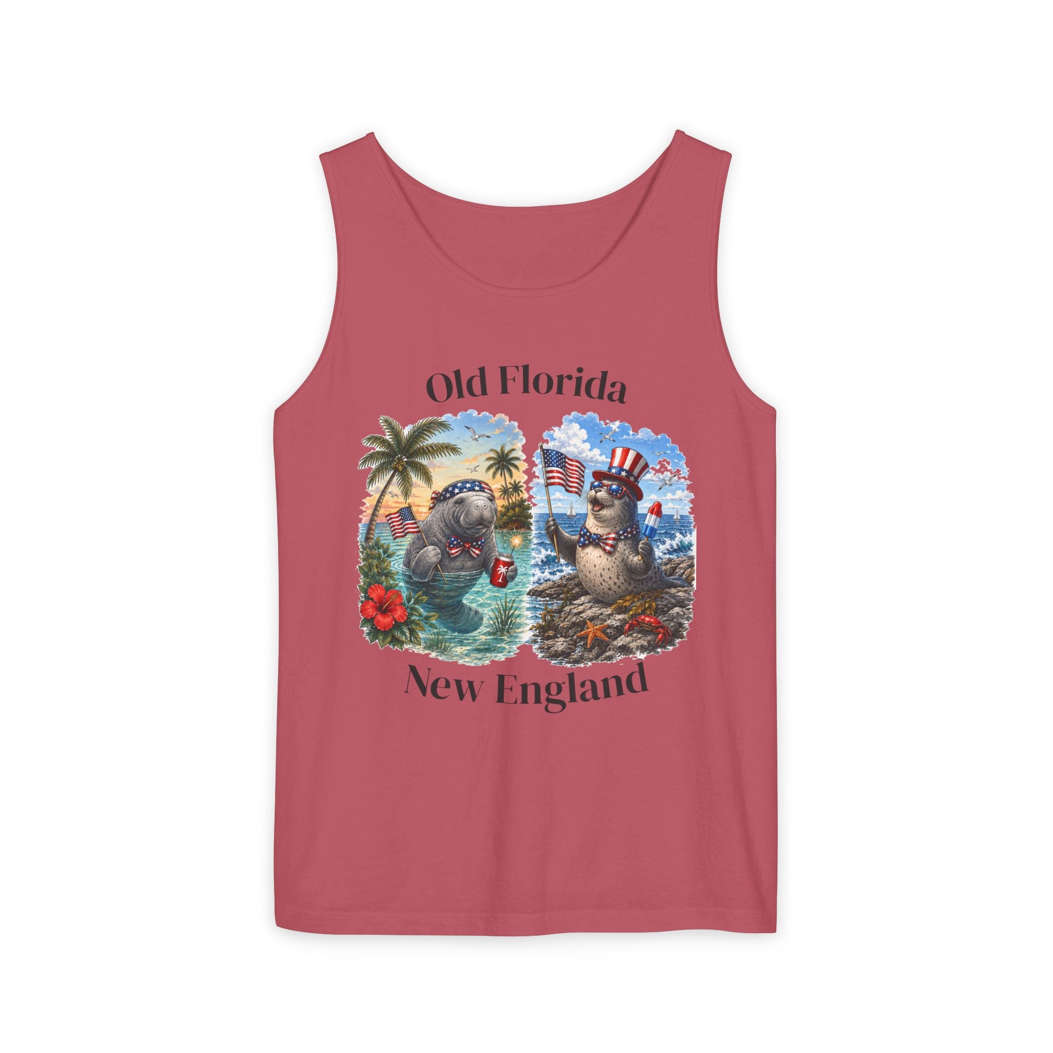 Different Tides Same pride Tank Top (Front Facing)