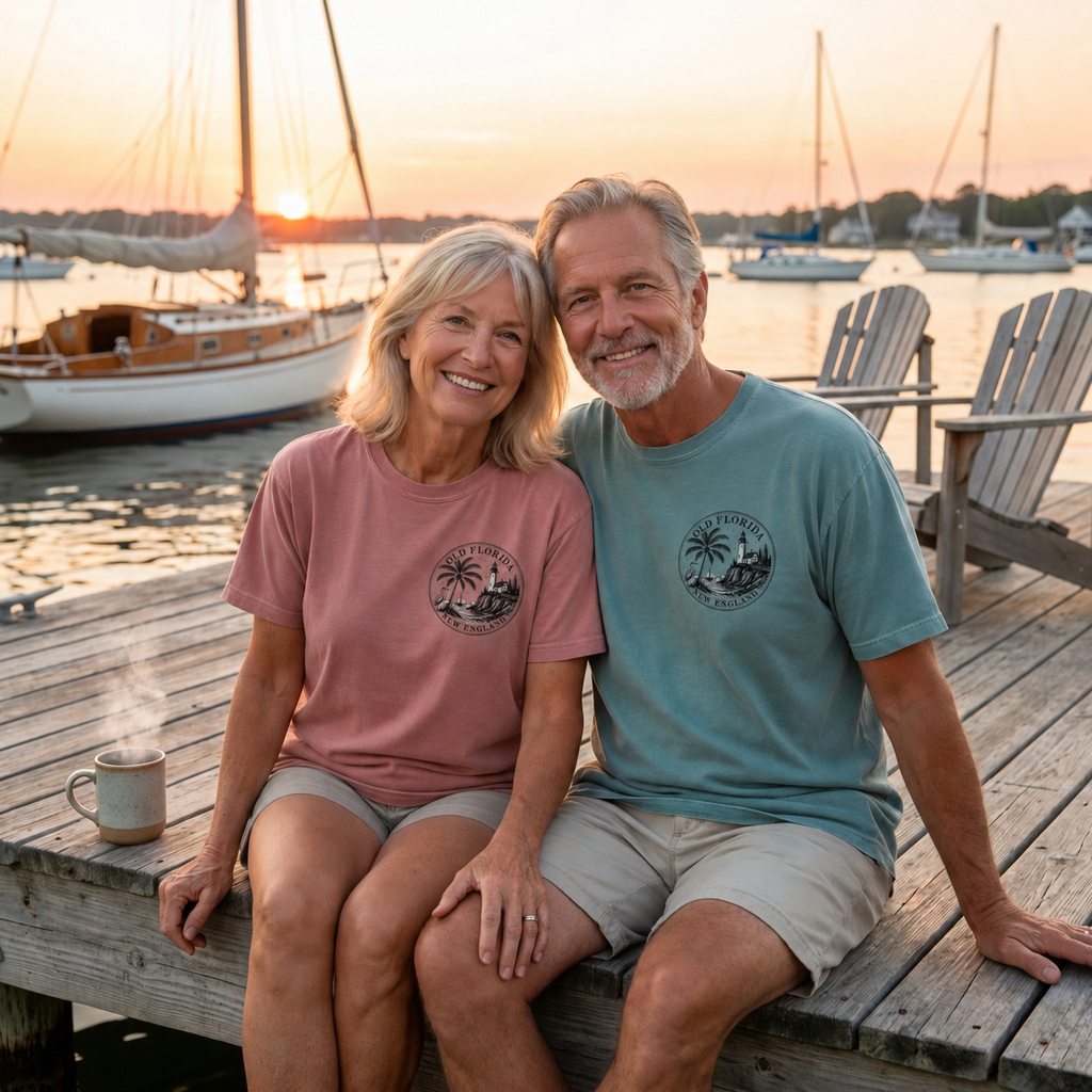 Cape & Keys "Old Florida New England" T-Shirt