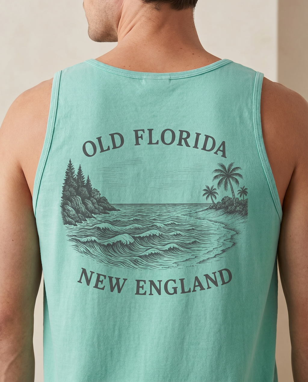 Shore To Shore Tank — back design lifestyle shot