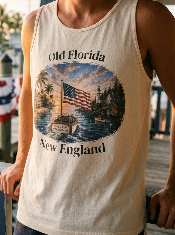 One Nation Tank Top (Front Facing)