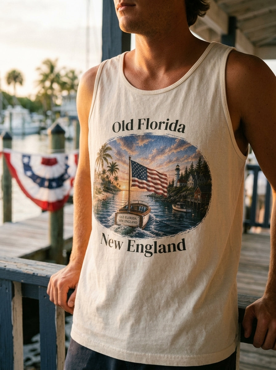 One Nation Tank Top (Front Facing)